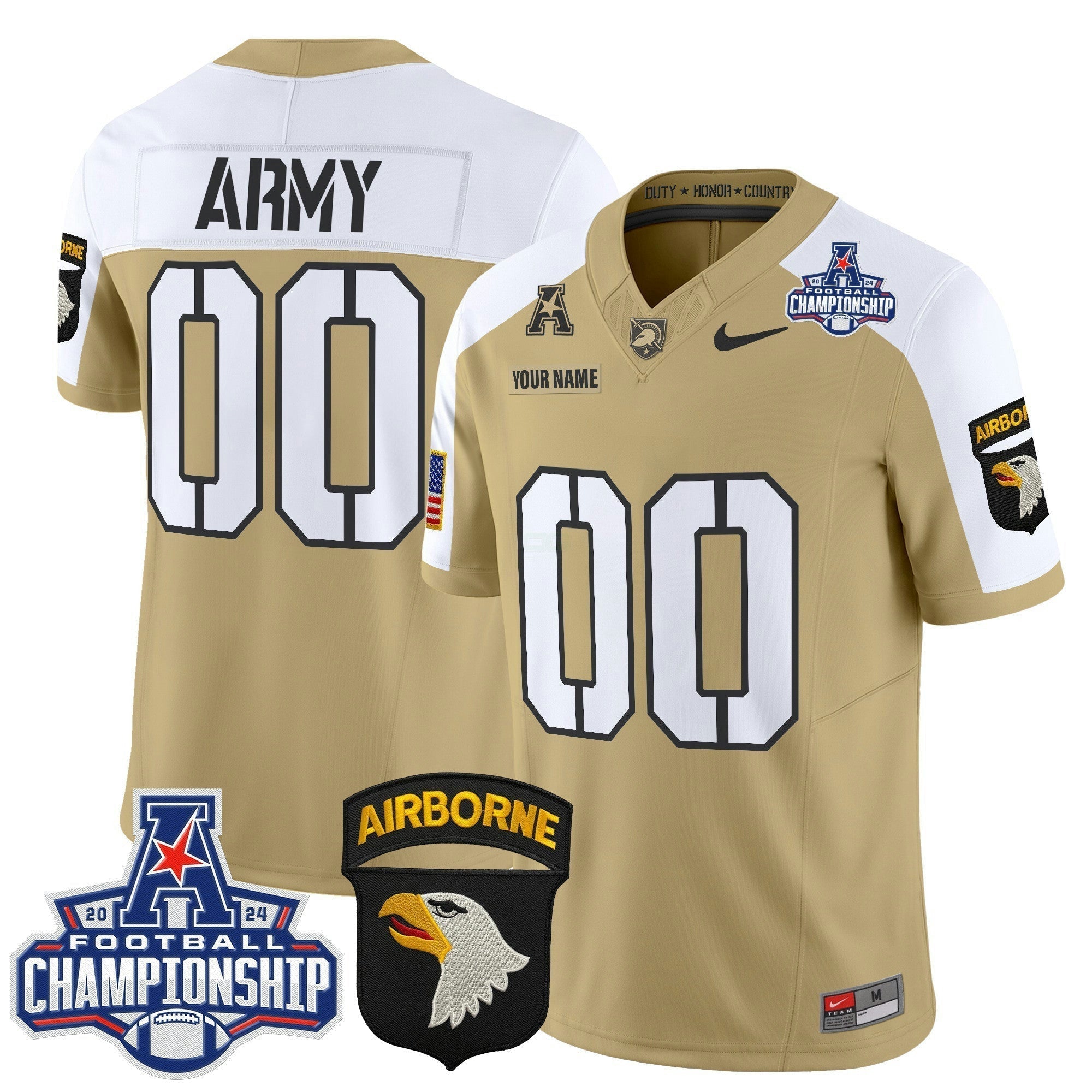 Camisa NCAA 2024 American Athletic Conference Championship Patch Vapor Limited Jersey V2