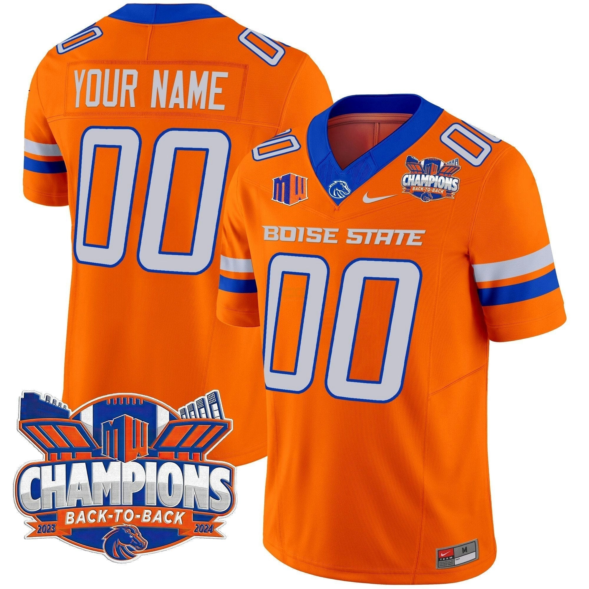 Camisa NCAA 2024 Back To Back Champions Vapor Limited Jersey