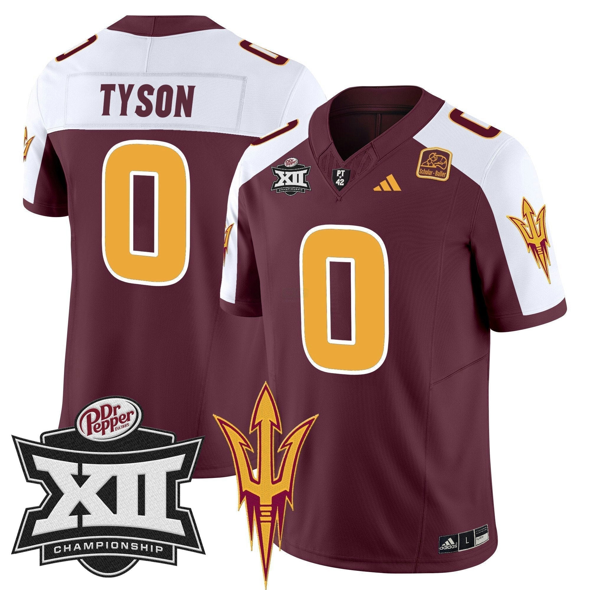 Camisa NCAA 2024 Big 12 Championship Patch Vapor Limited Jersey