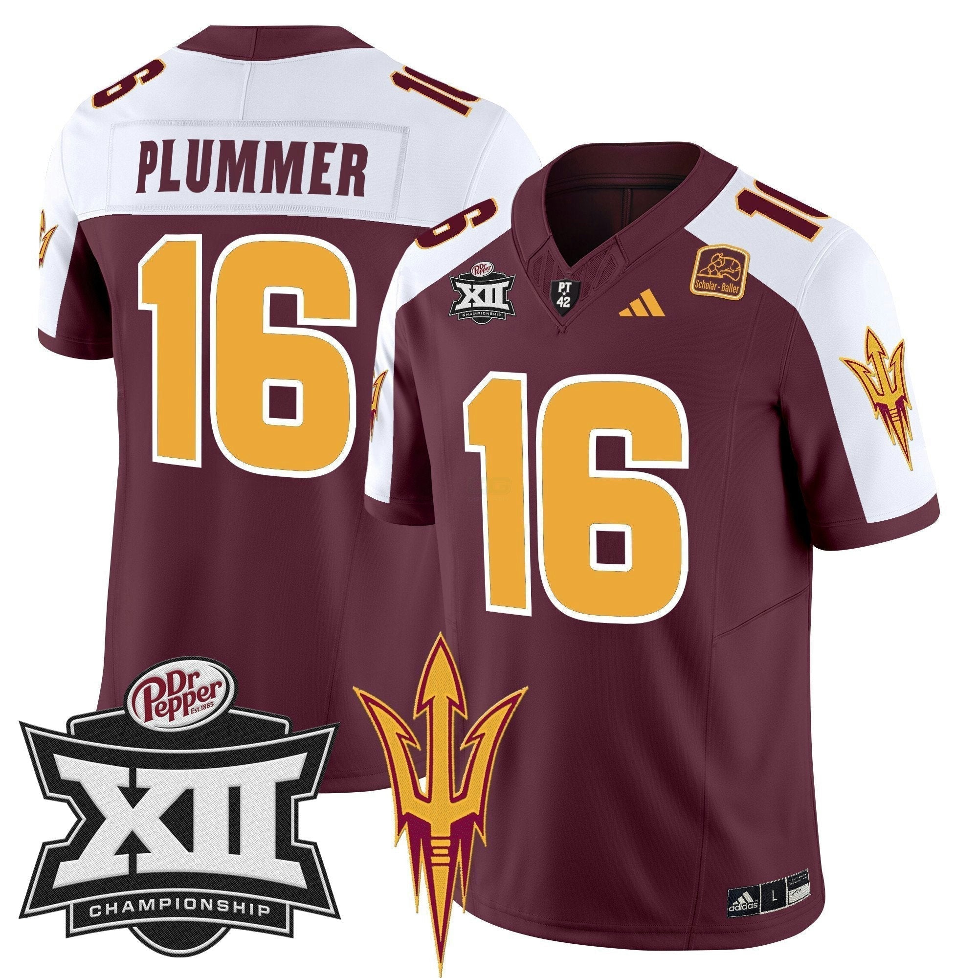 Camisa NCAA 2024 Big 12 Championship Patch Vapor Limited Jersey