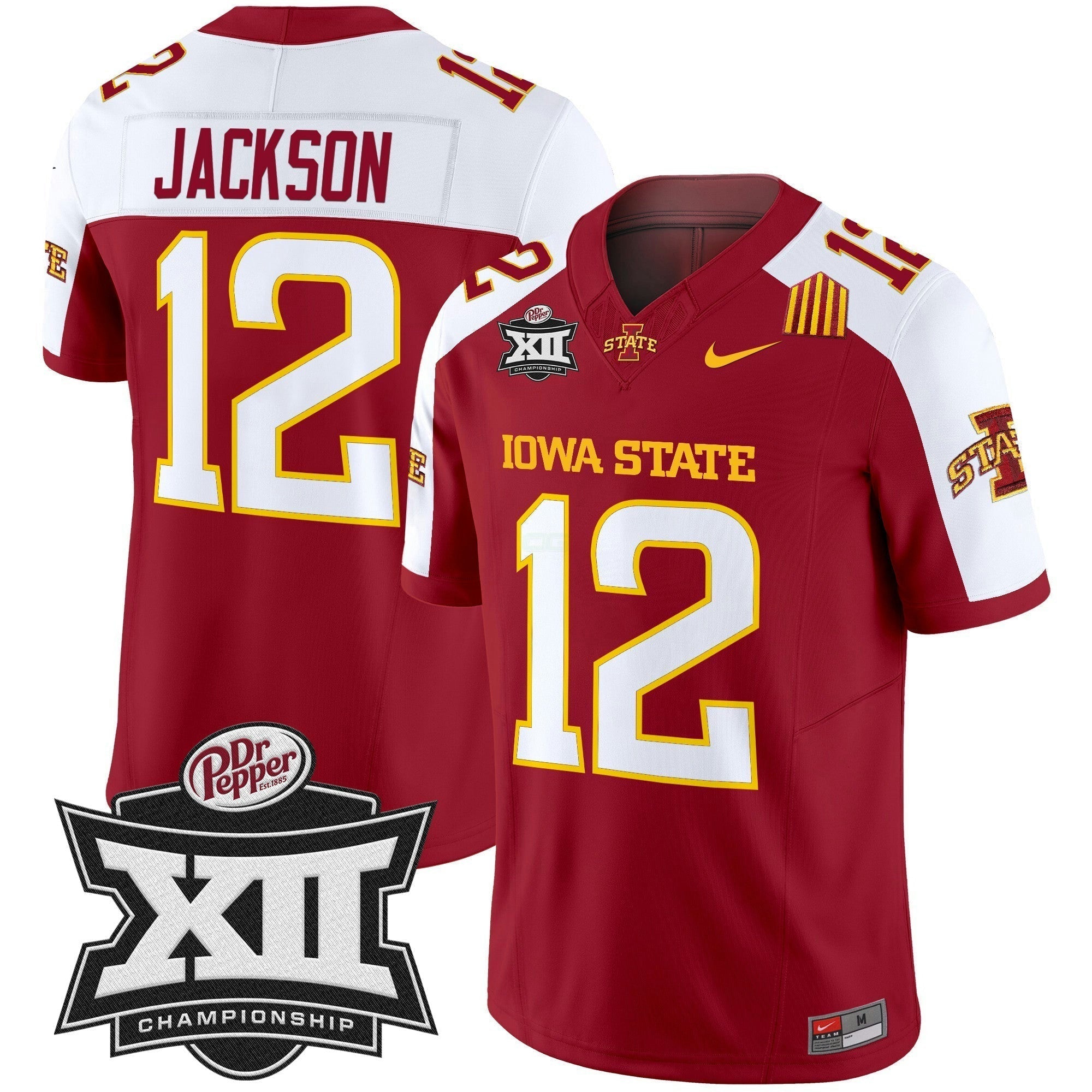 Camisa NCAA 2024 Big 12 Championship Patch Vapor Limited Jersey