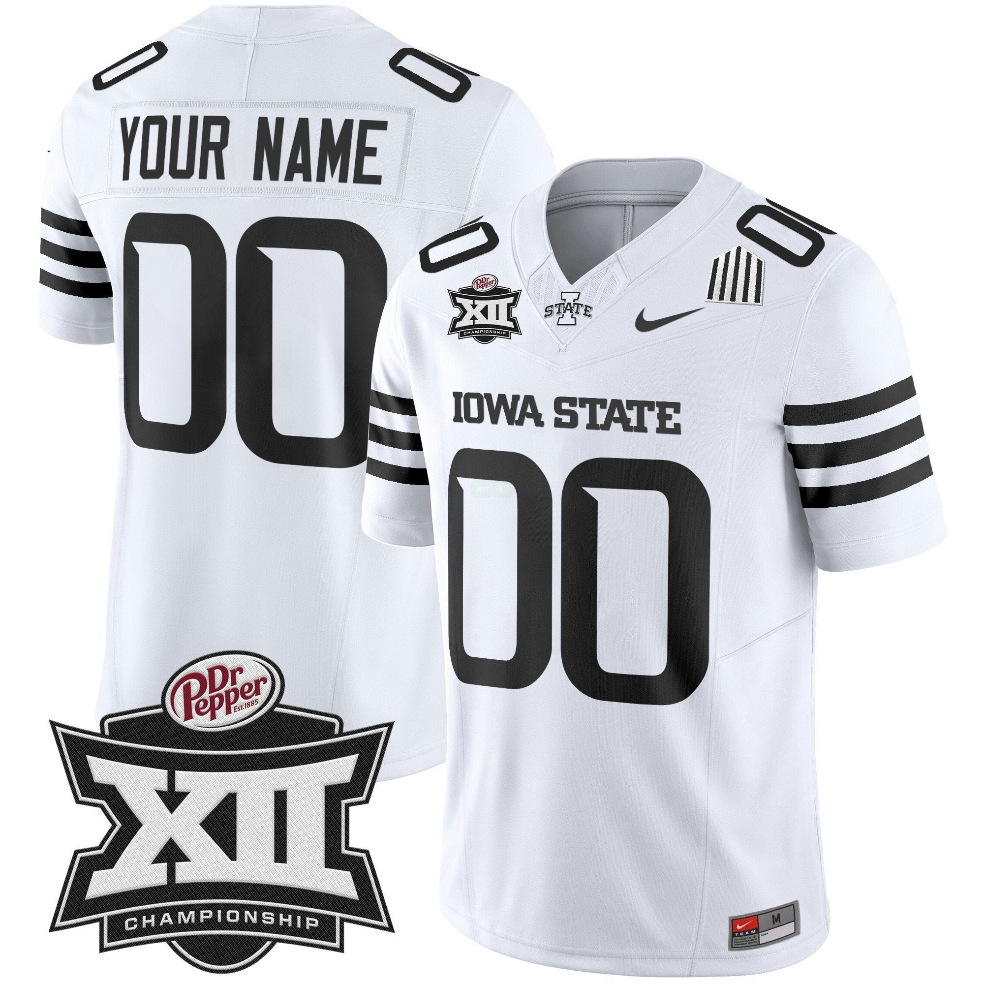 Camisa NCAA 2024 Big 12 Championship Patch Vapor Limited Jersey