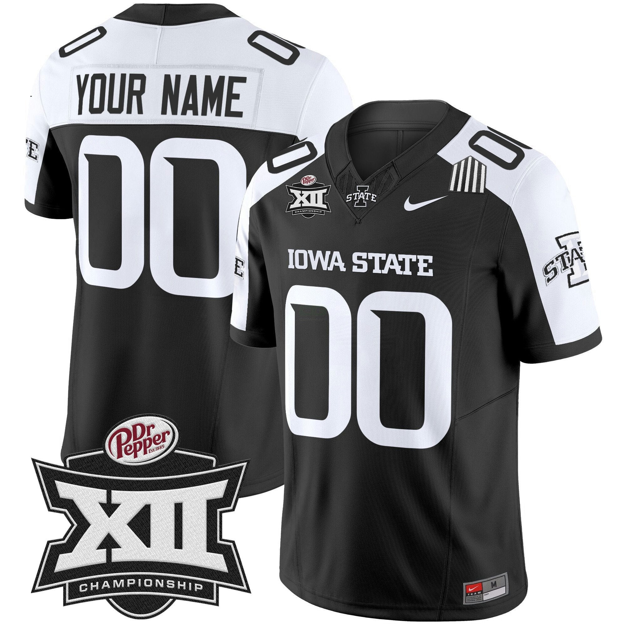 Camisa NCAA 2024 Big 12 Championship Patch Vapor Limited Jersey