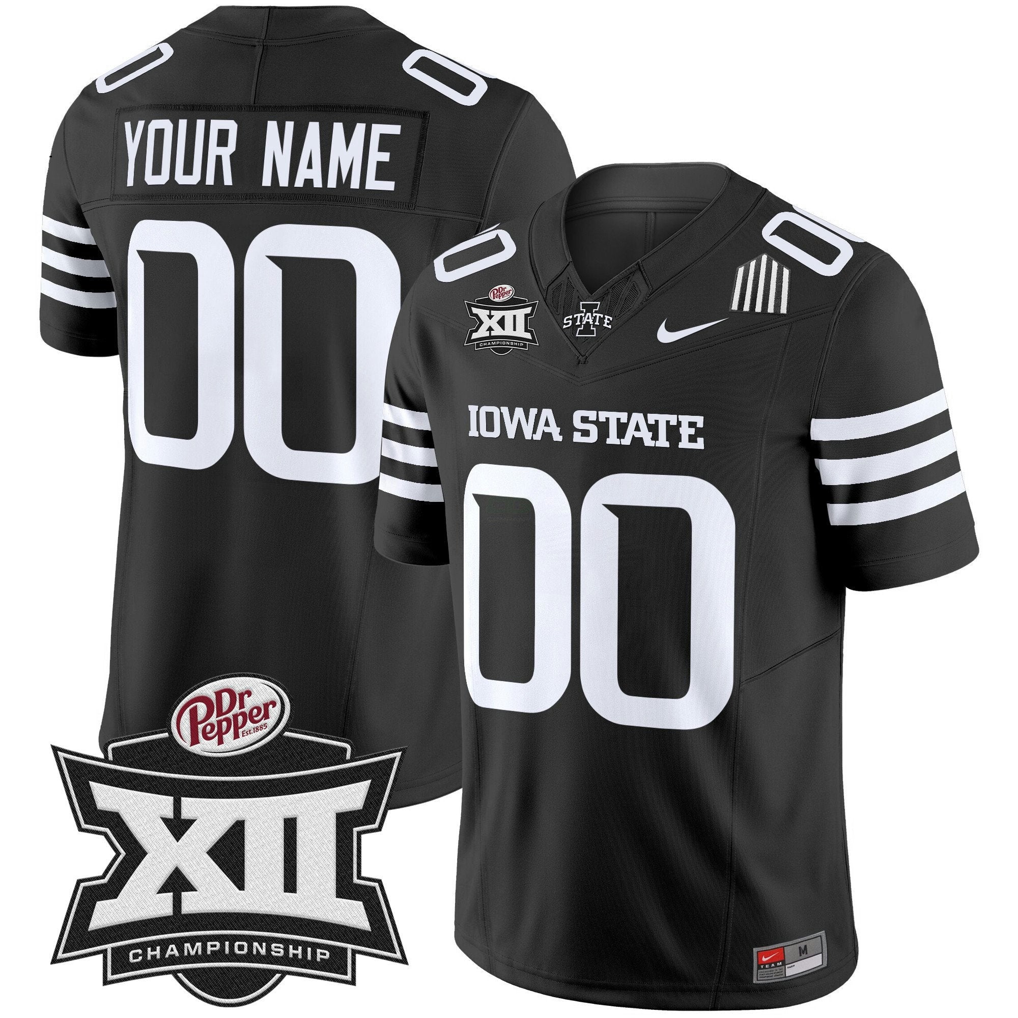 Camisa NCAA 2024 Big 12 Championship Patch Vapor Limited Jersey