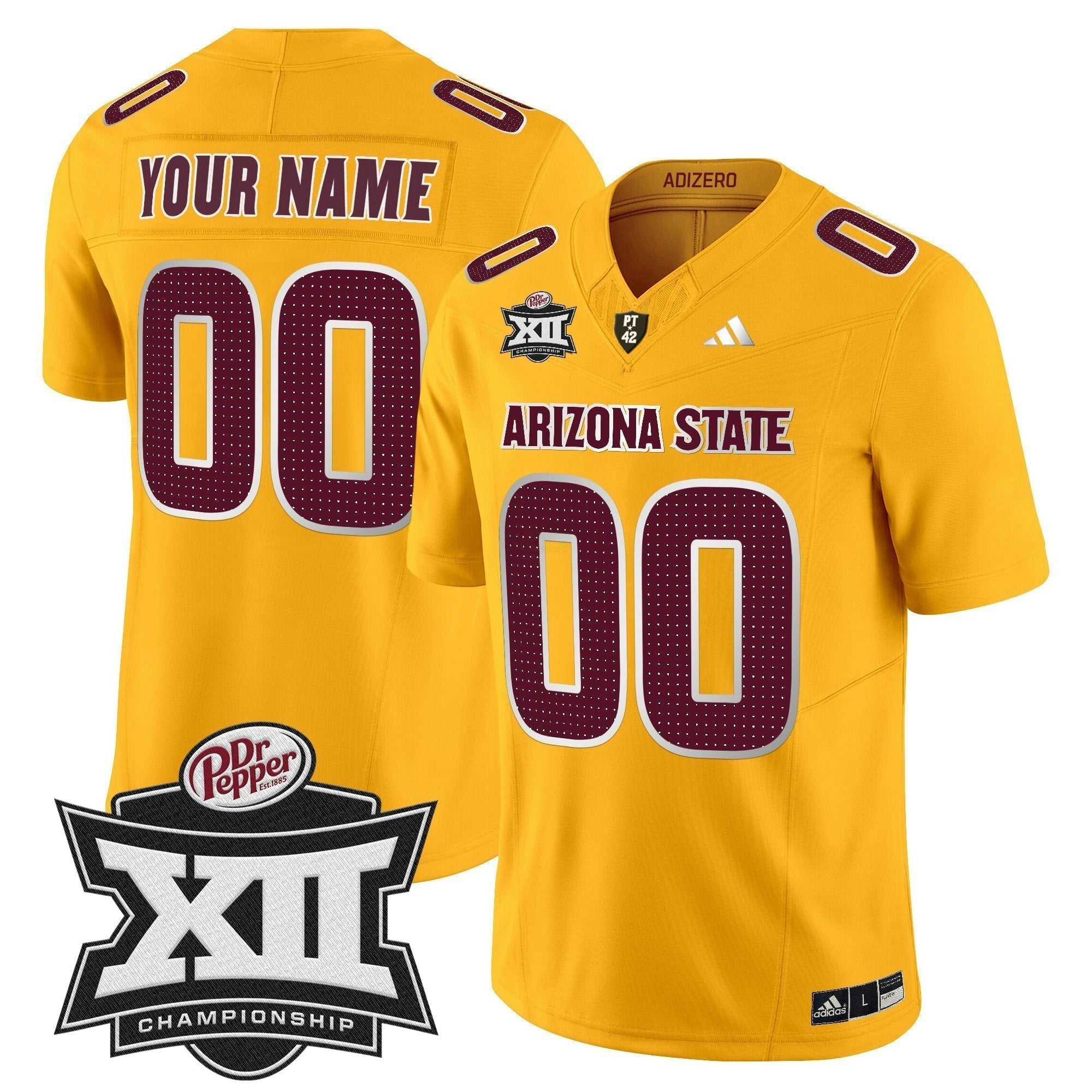 Camisa NCAA 2024 Big 12 Championship Patch Vapor Limited Jersey V2