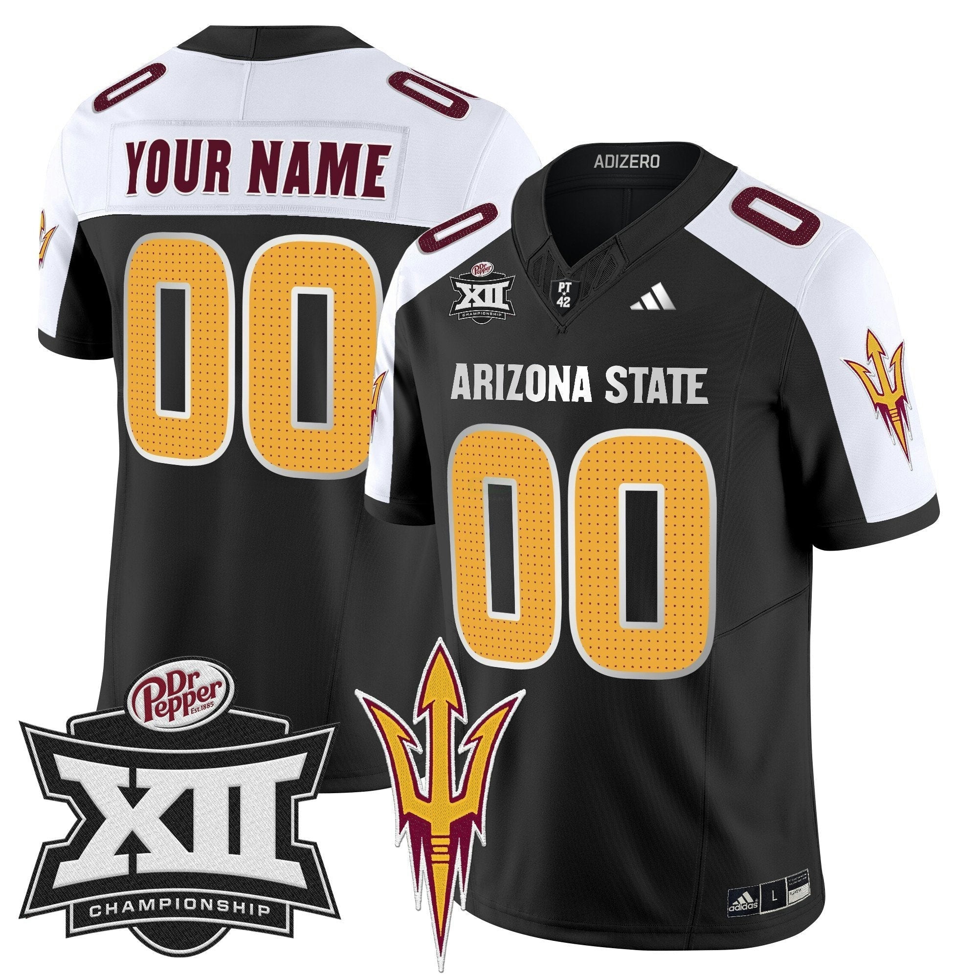Camisa NCAA 2024 Big 12 Championship Patch Vapor Limited Jersey V2