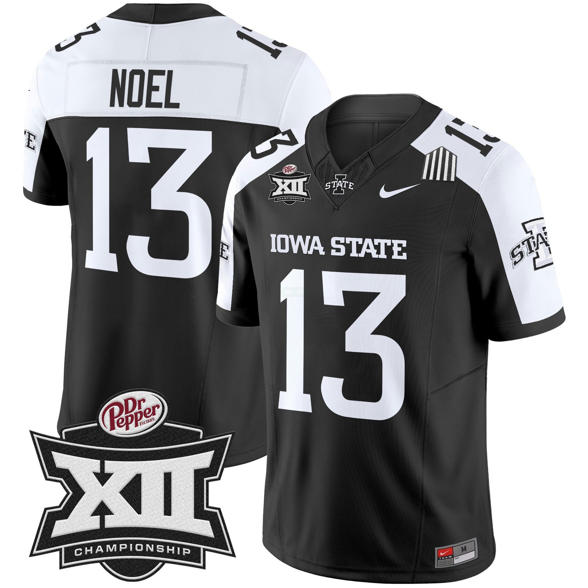 Camisa NCAA 2024 Big 12 Championship Patch Vapor Limited Jersey