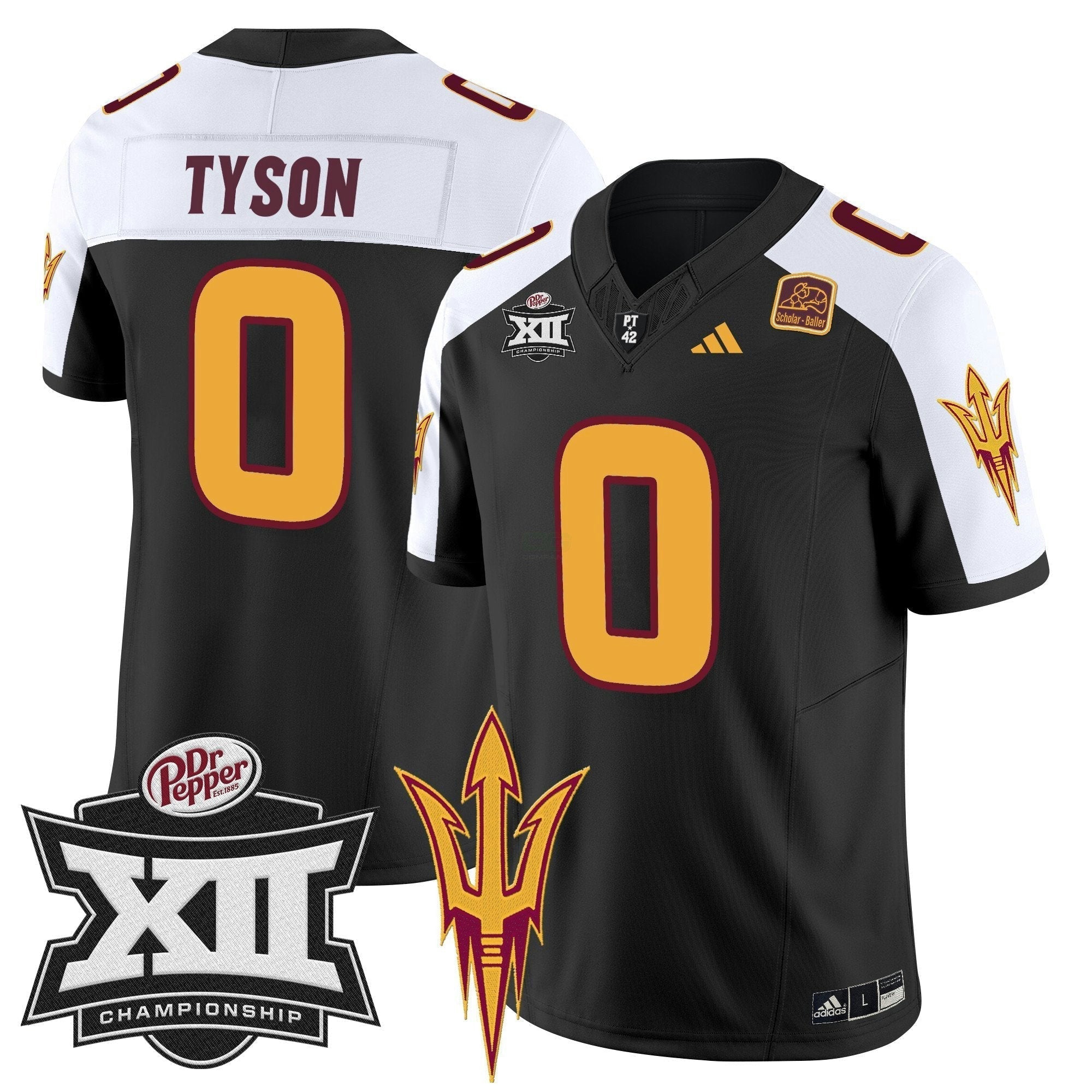 Camisa NCAA 2024 Big 12 Championship Patch Vapor Limited Jersey