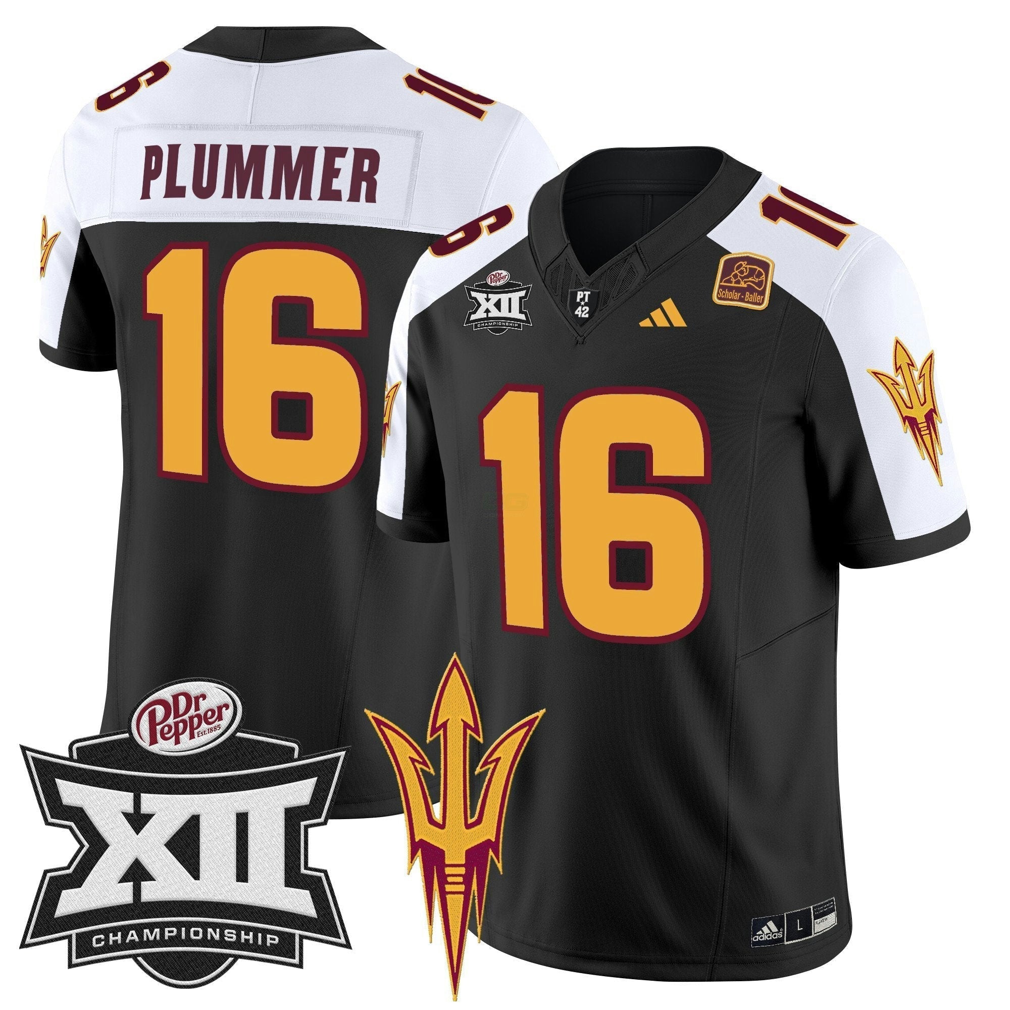 Camisa NCAA 2024 Big 12 Championship Patch Vapor Limited Jersey