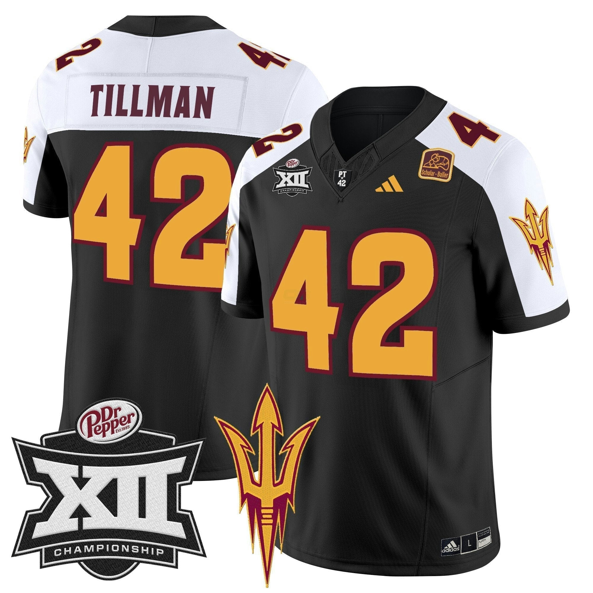 Camisa NCAA 2024 Big 12 Championship Patch Vapor Limited Jersey