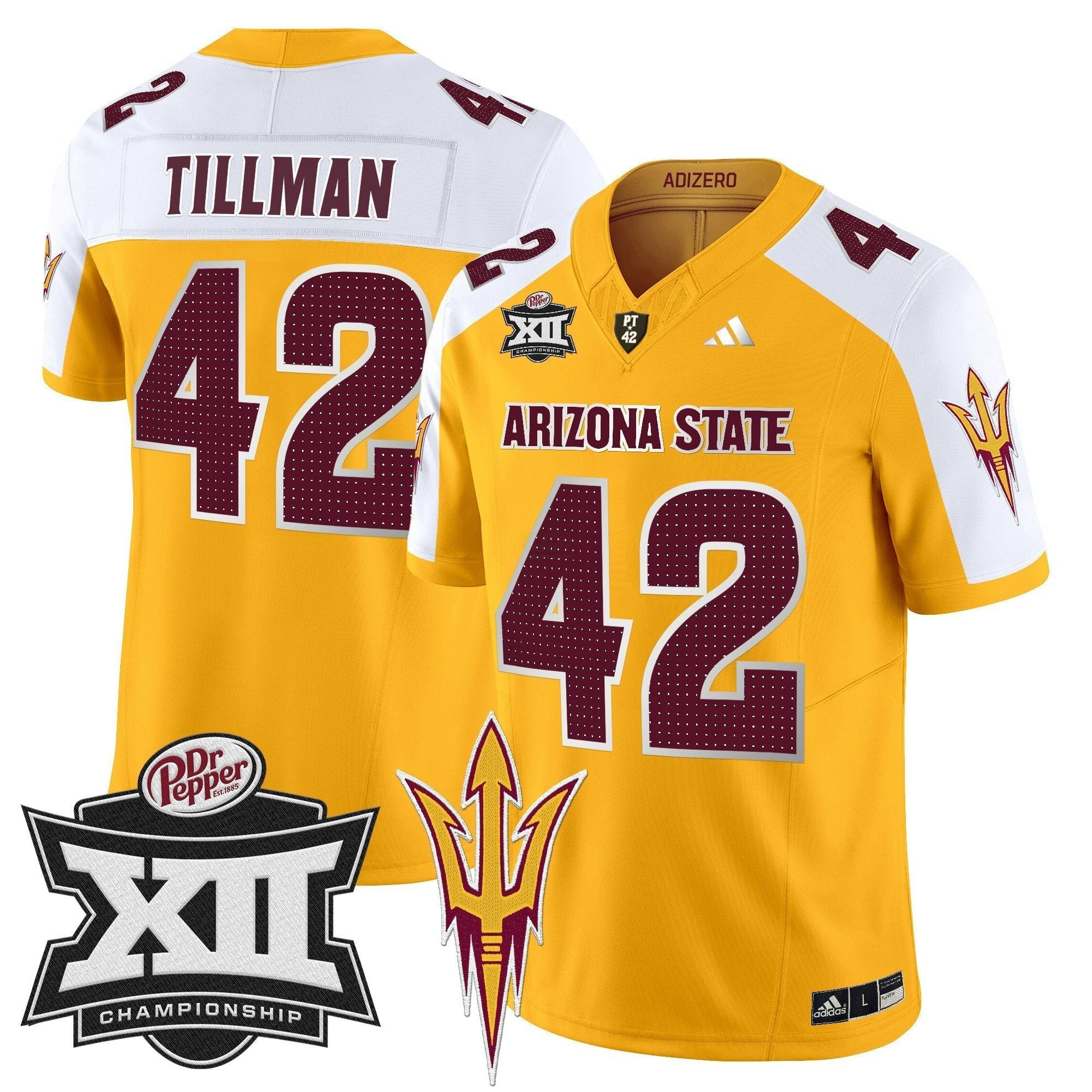 Camisa NCAA 2024 Big 12 Championship Patch Vapor Limited Jersey V2