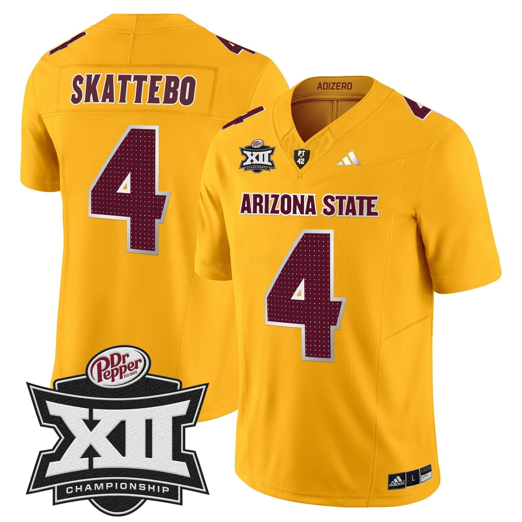 Camisa NCAA 2024 Big 12 Championship Patch Vapor Limited Jersey V2