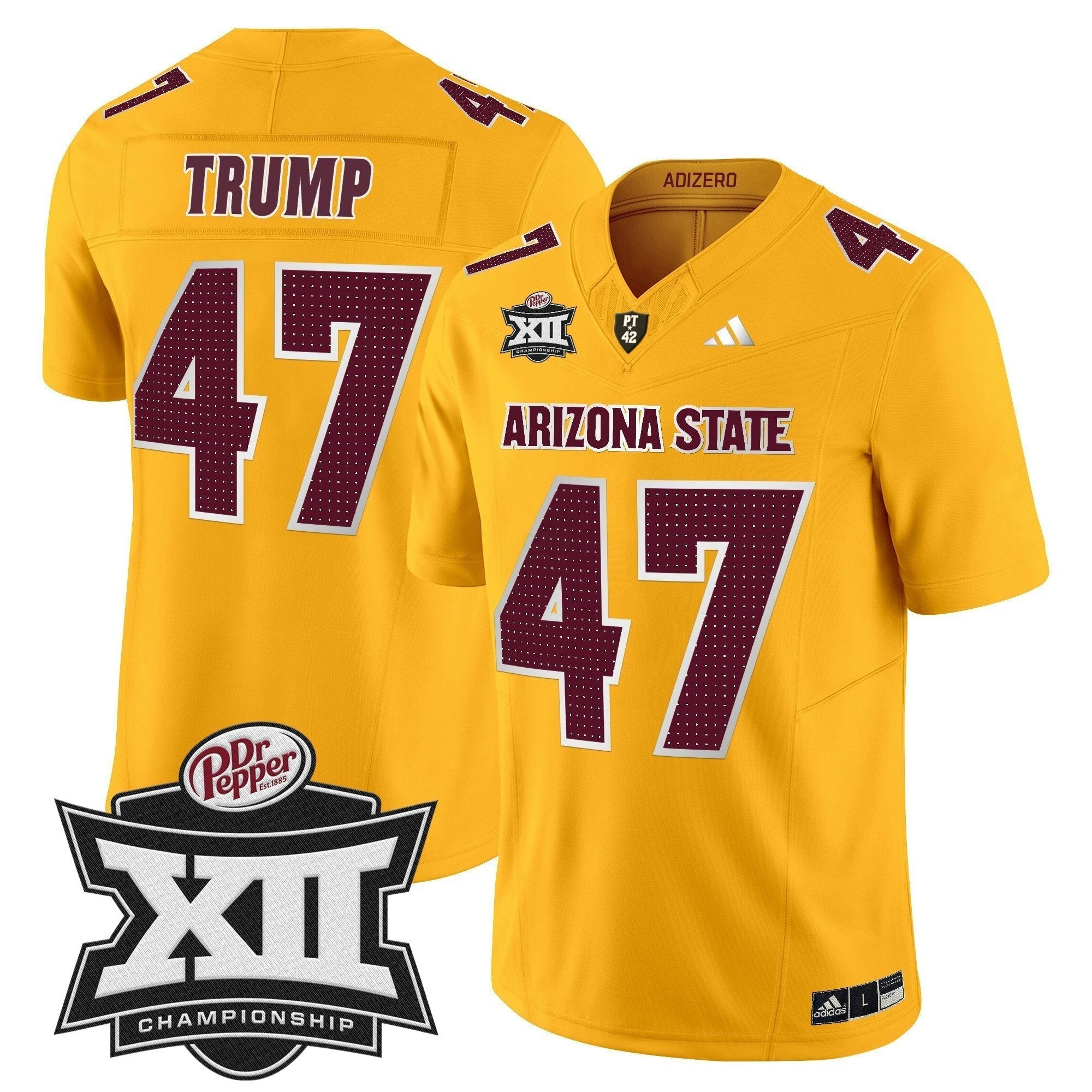 Camisa NCAA 2024 Big 12 Championship Patch Vapor Limited Jersey V2