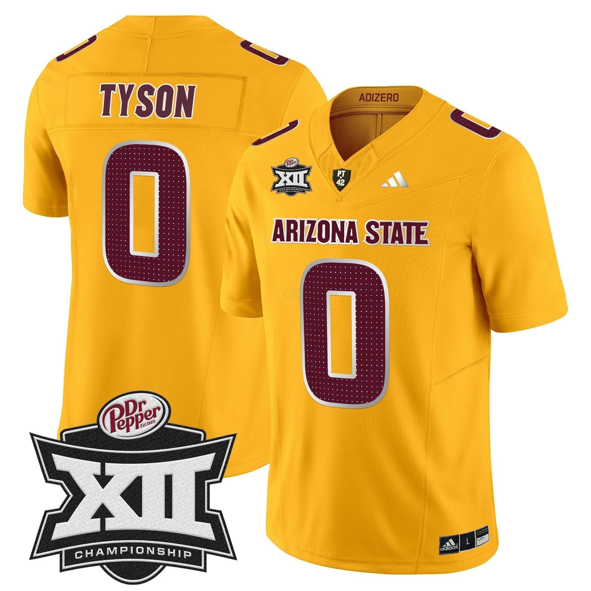 Camisa NCAA 2024 Big 12 Championship Patch Vapor Limited Jersey V2