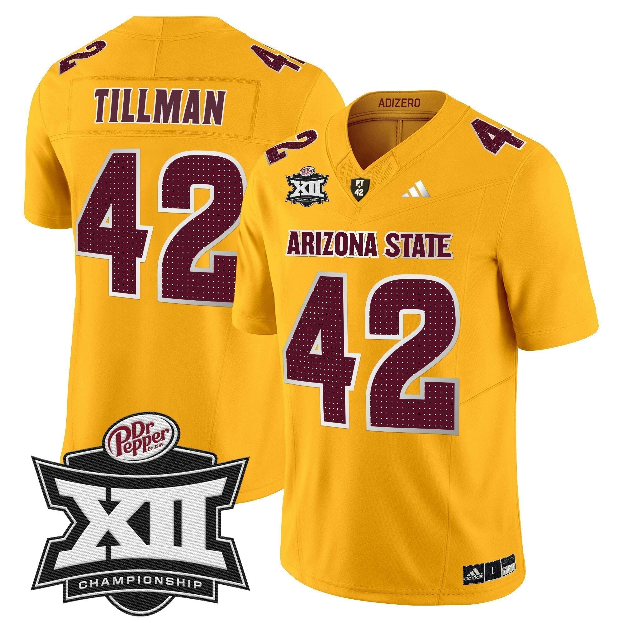 Camisa NCAA 2024 Big 12 Championship Patch Vapor Limited Jersey V2