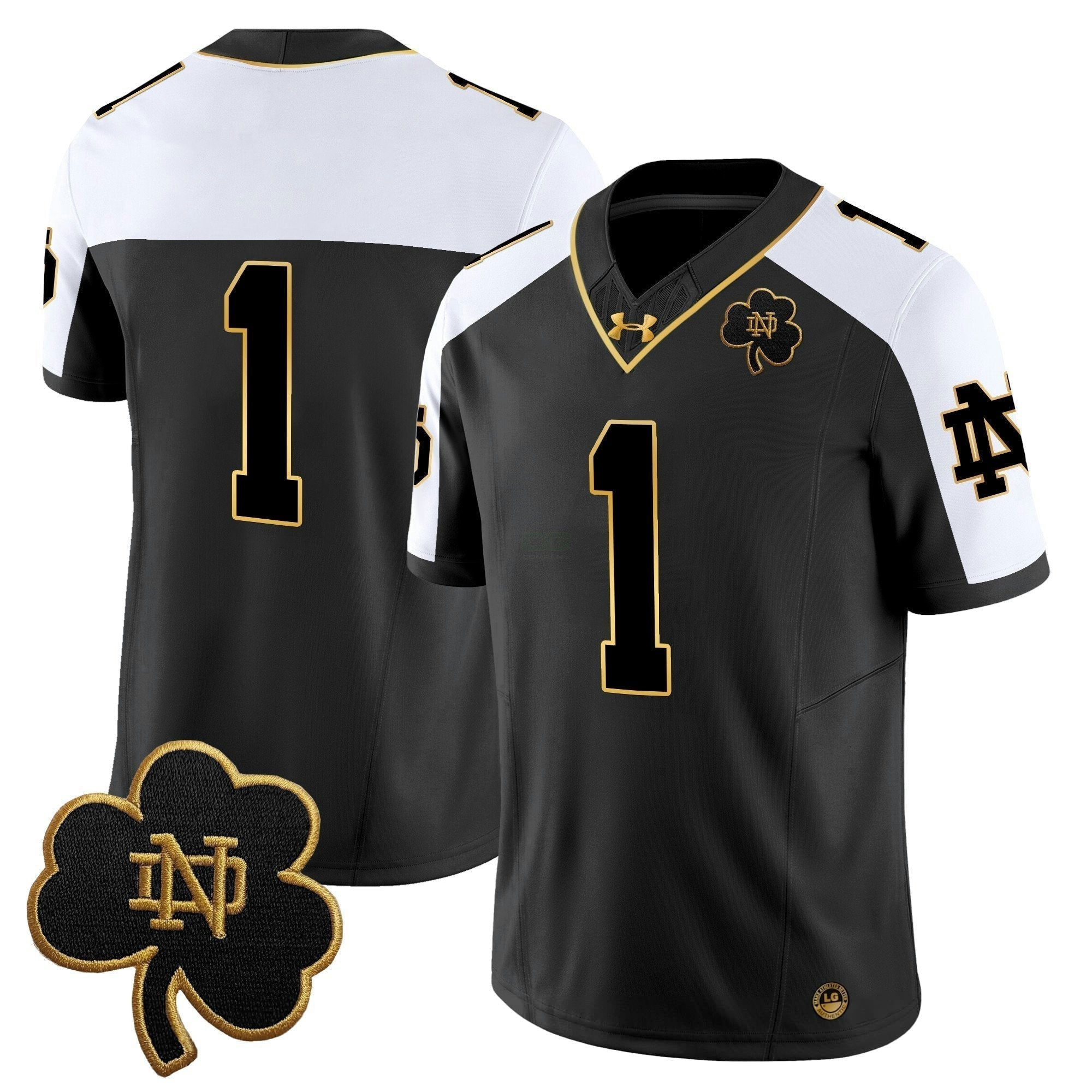 Camisa NCAA 2024 Dourada Vapor Limited Jersey
