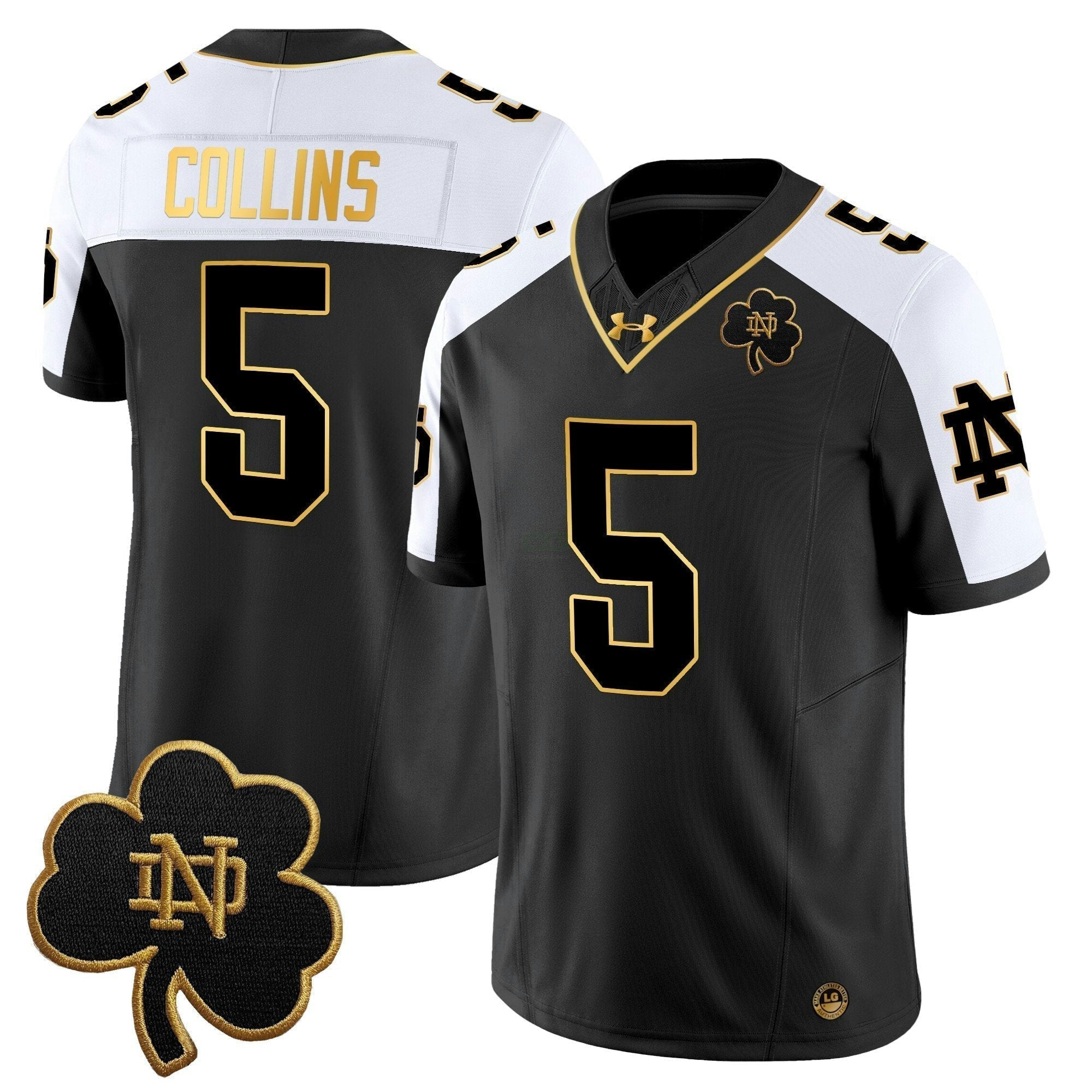 Camisa NCAA 2024 Dourada Vapor Limited Jersey