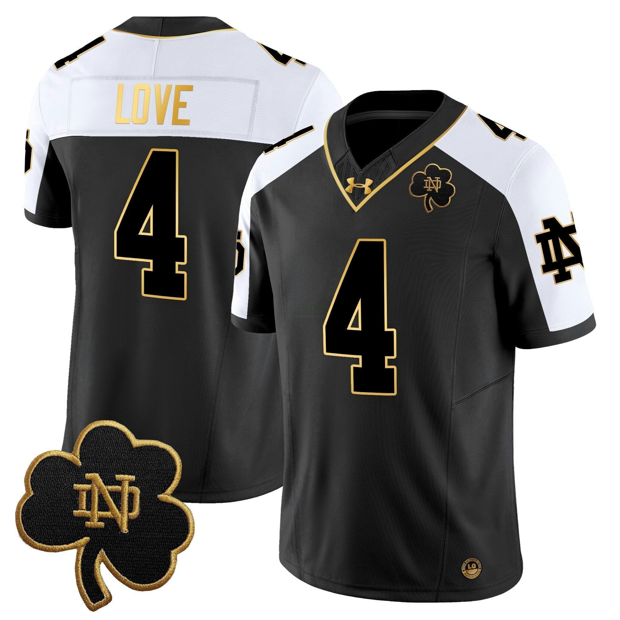 Camisa NCAA 2024 Dourada Vapor Limited Jersey
