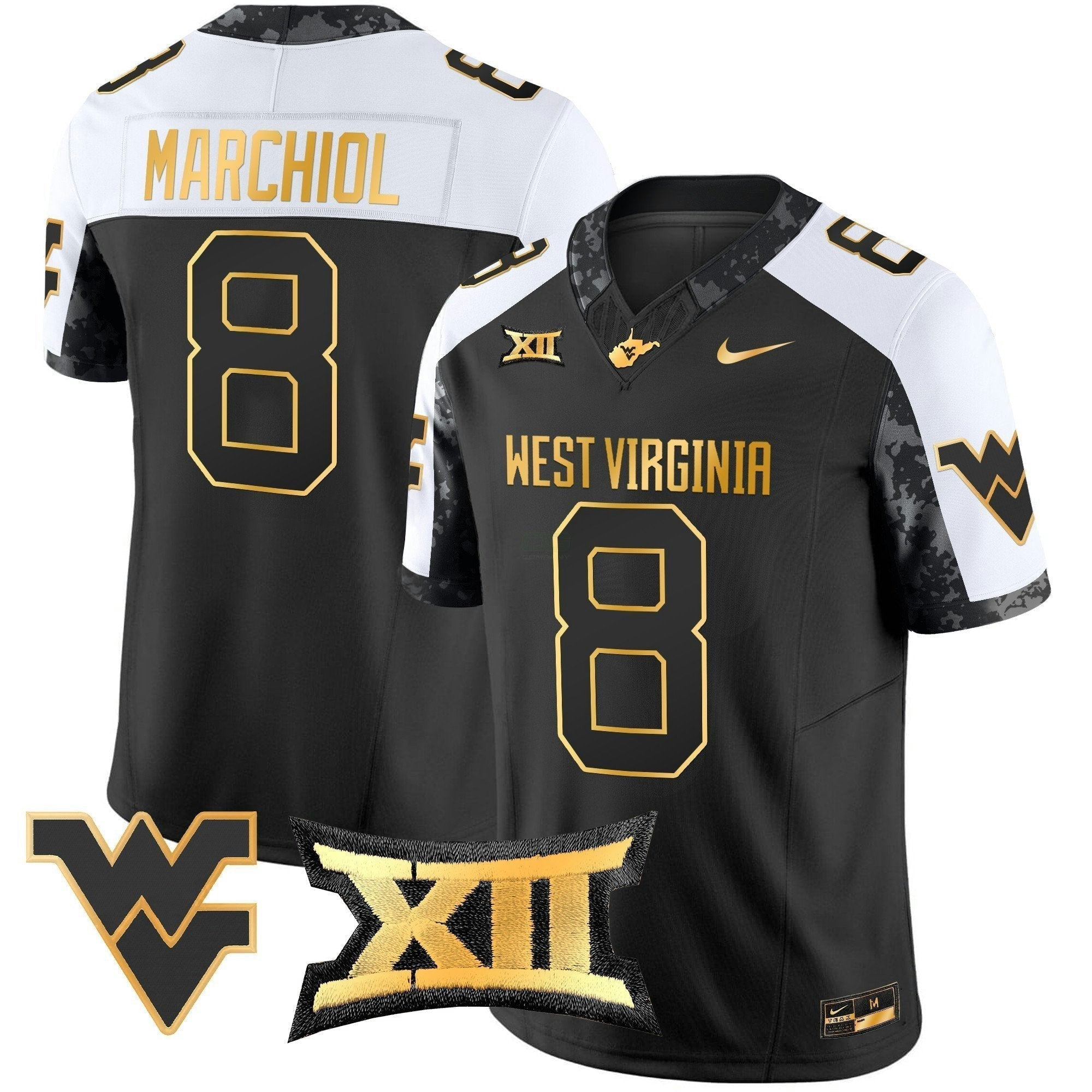 Camisa NCAA 2024 Dourada Vapor Limited Jersey