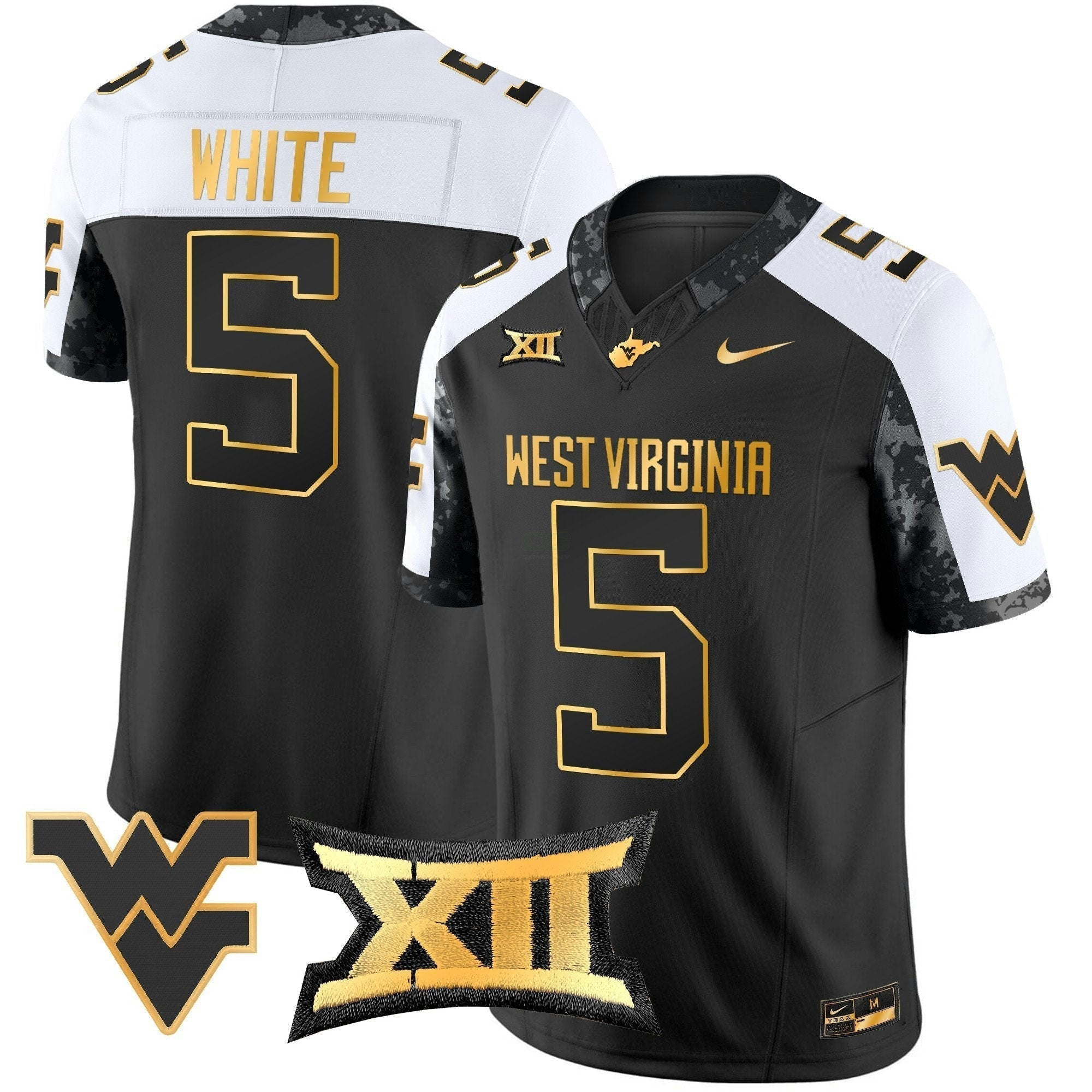 Camisa NCAA 2024 Dourada Vapor Limited Jersey