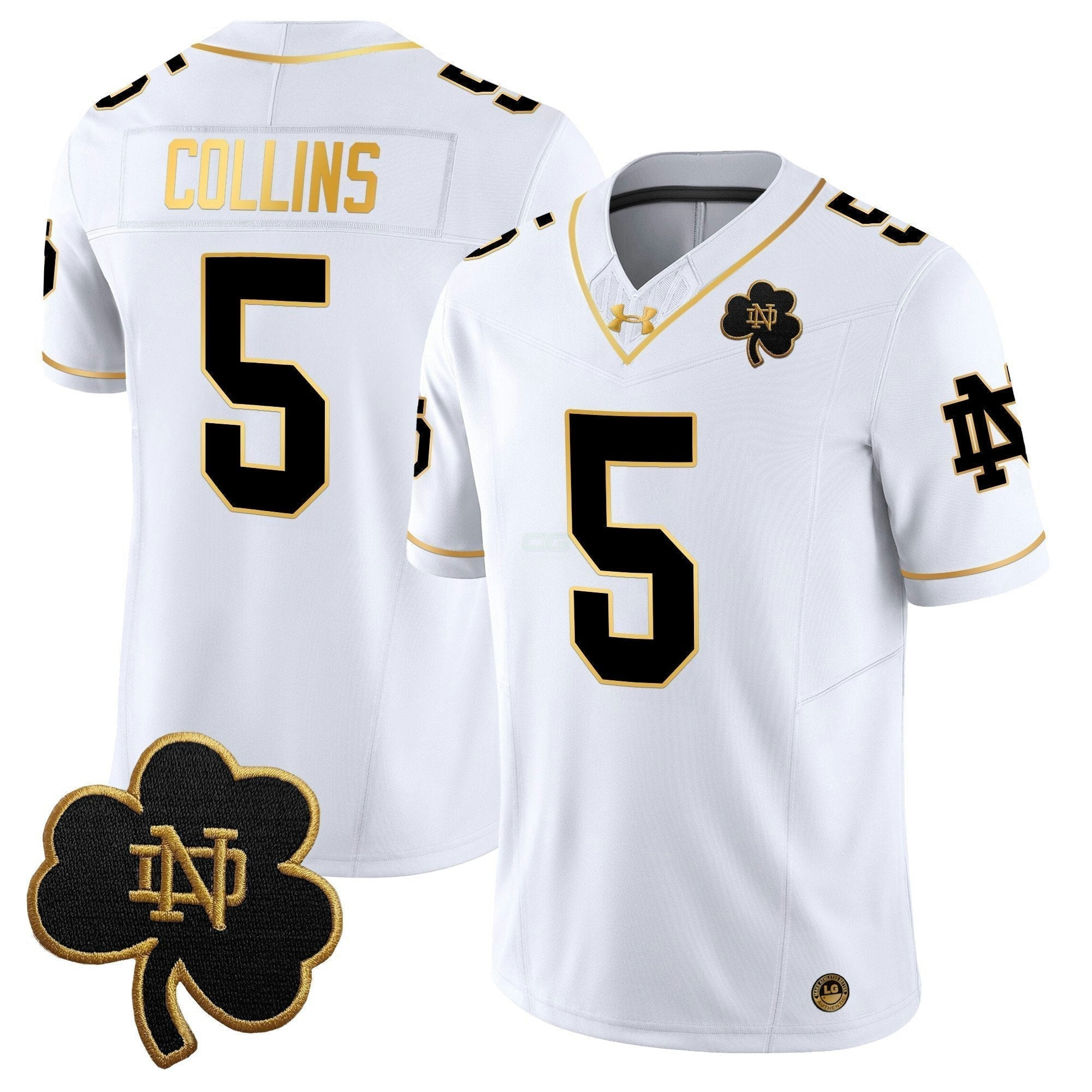 Camisa NCAA 2024 Dourada Vapor Limited Jersey