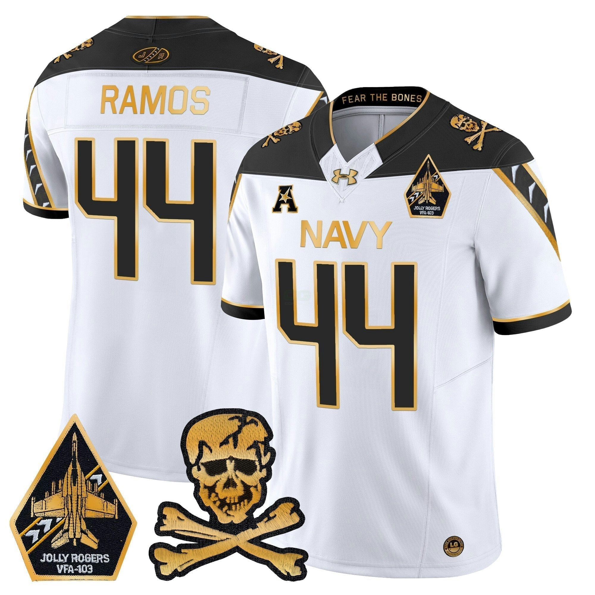Camisa NCAA 2024 Dourada Vapor Limited Jersey