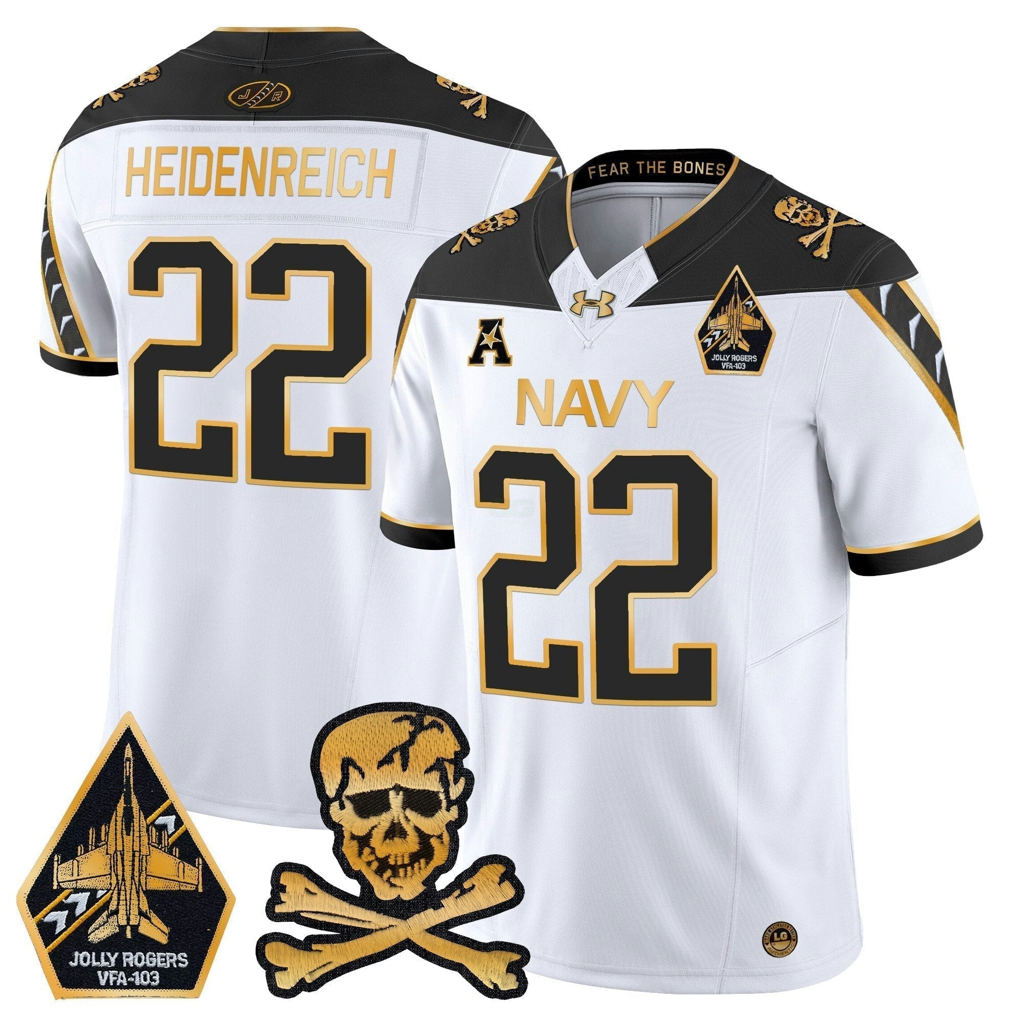 Camisa NCAA 2024 Dourada Vapor Limited Jersey