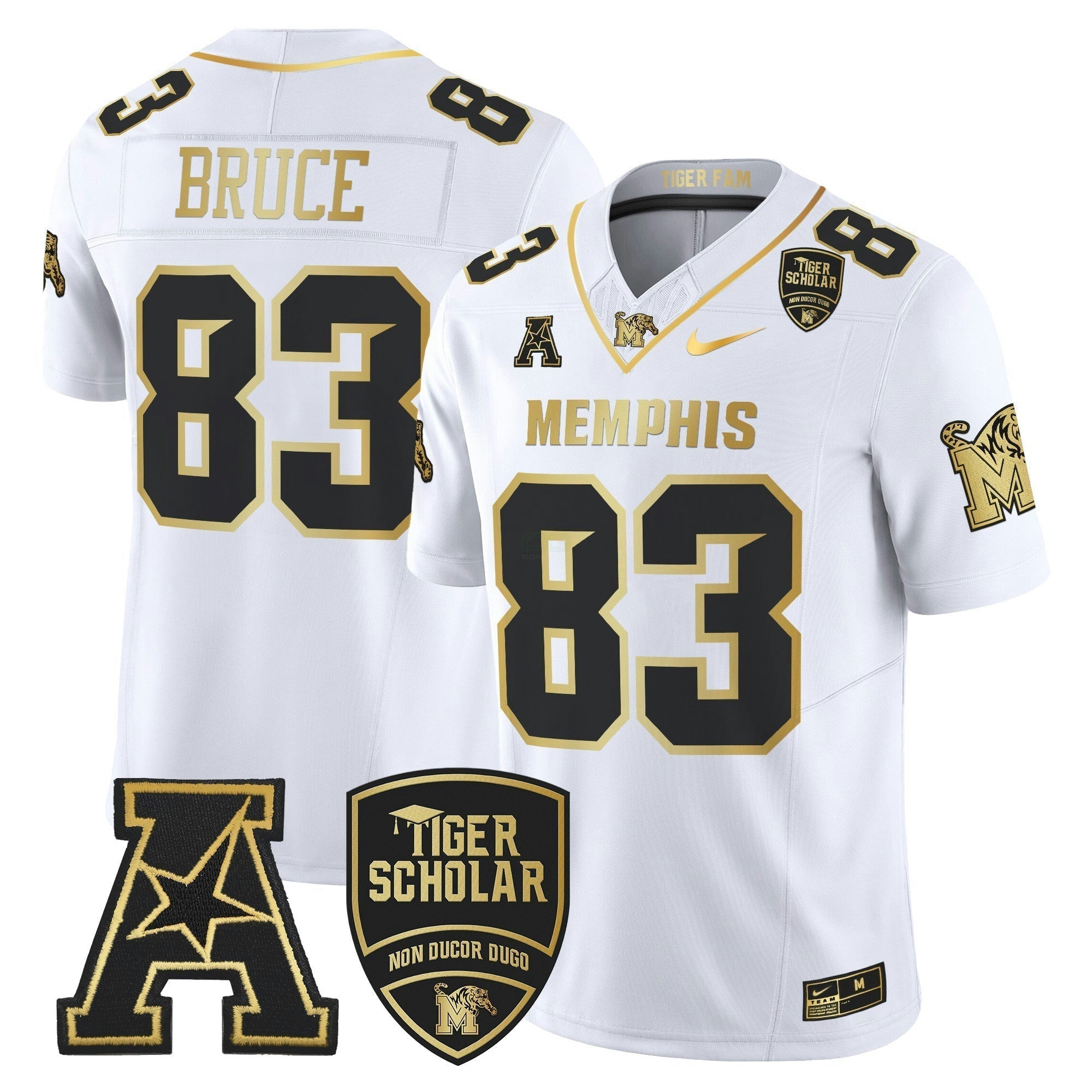 Camisa NCAA 2024 Dourada Vapor Limited Jersey