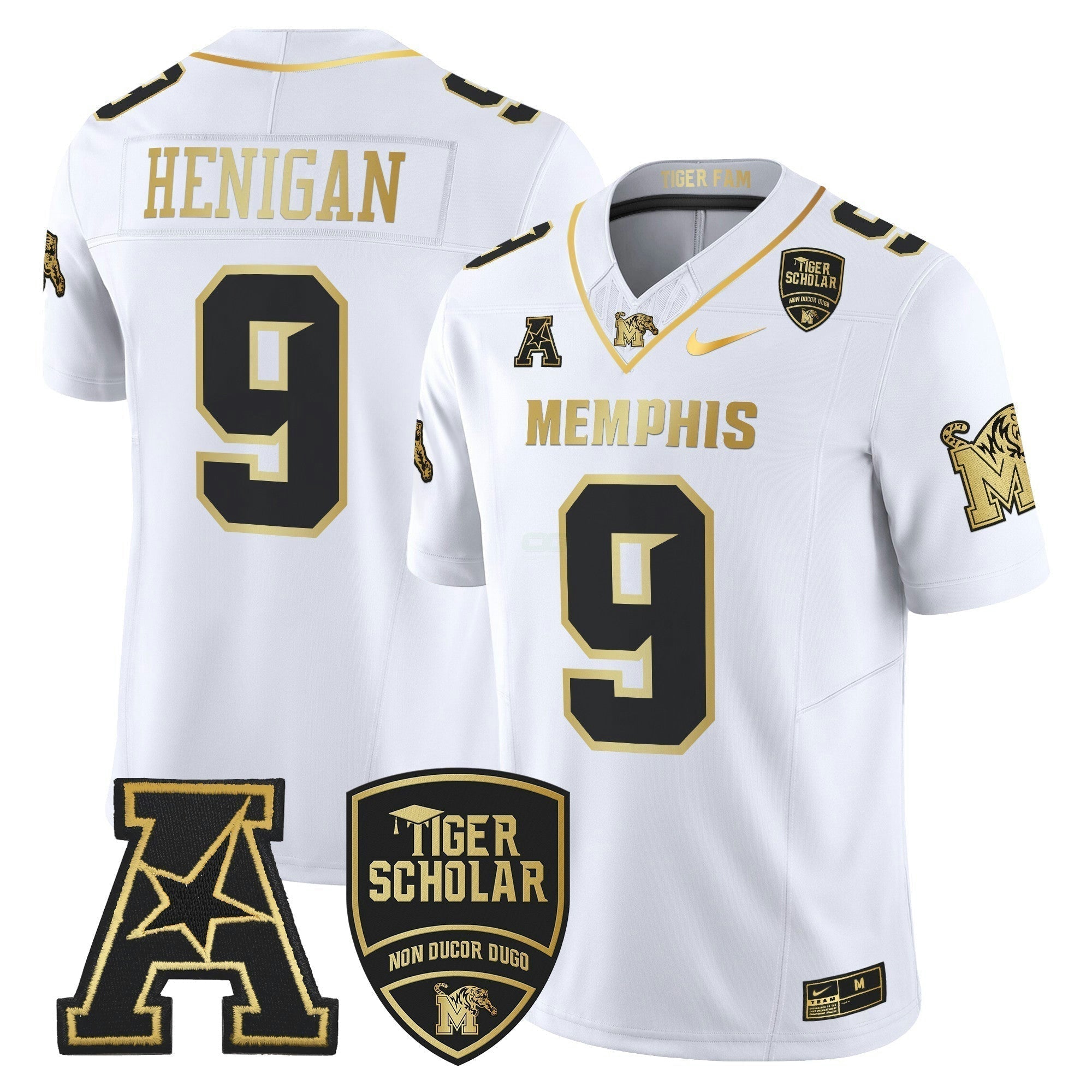 Camisa NCAA 2024 Dourada Vapor Limited Jersey