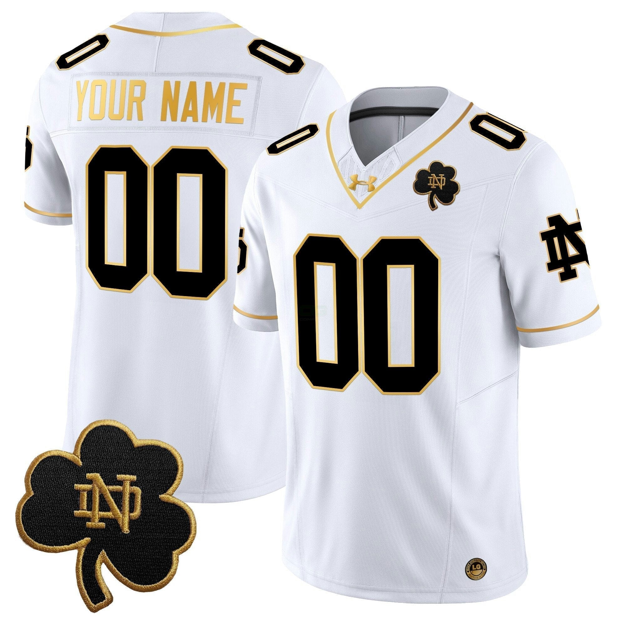 Camisa NCAA 2024 Dourada Vapor Limited Jersey