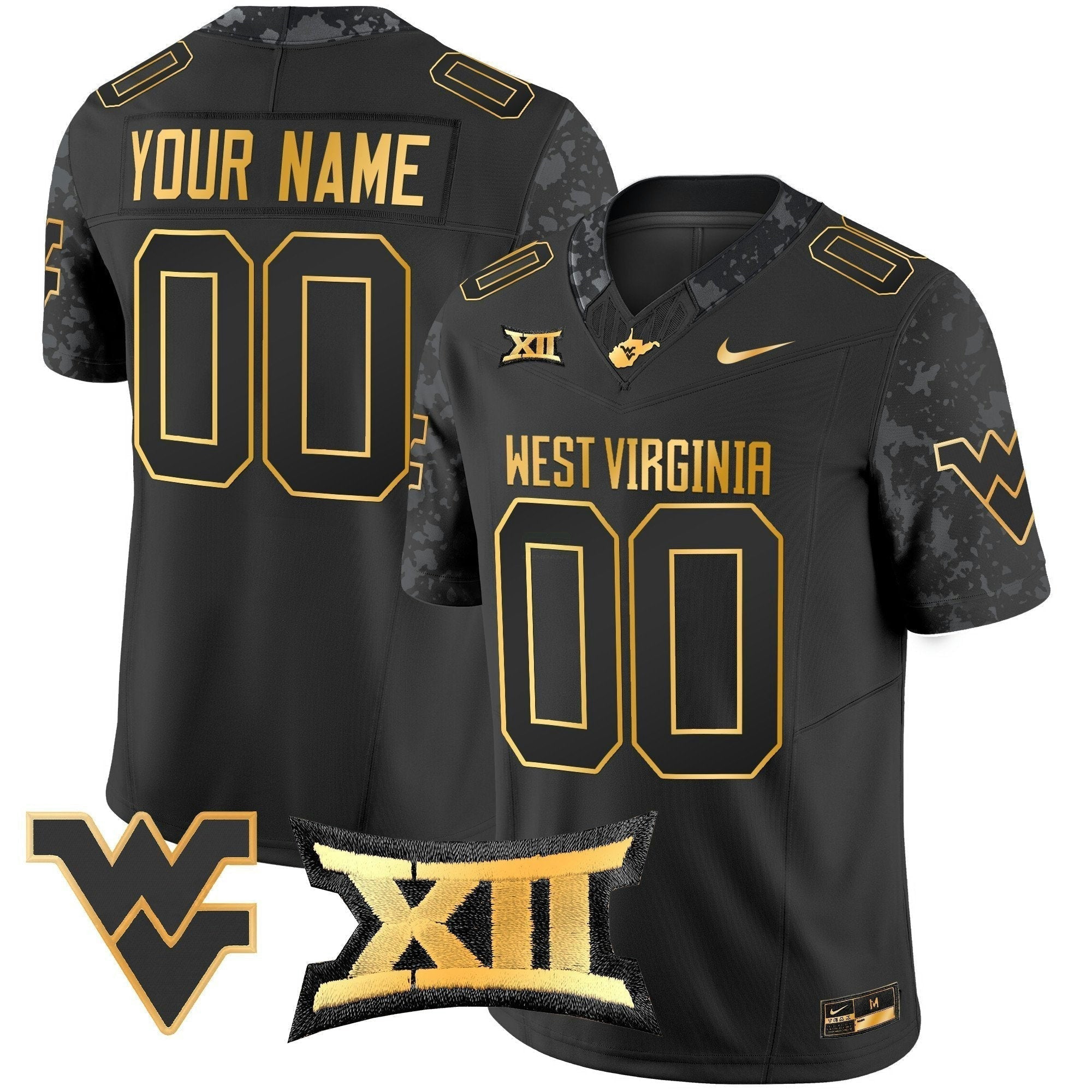 Camisa NCAA 2024 Dourada Vapor Limited Jersey