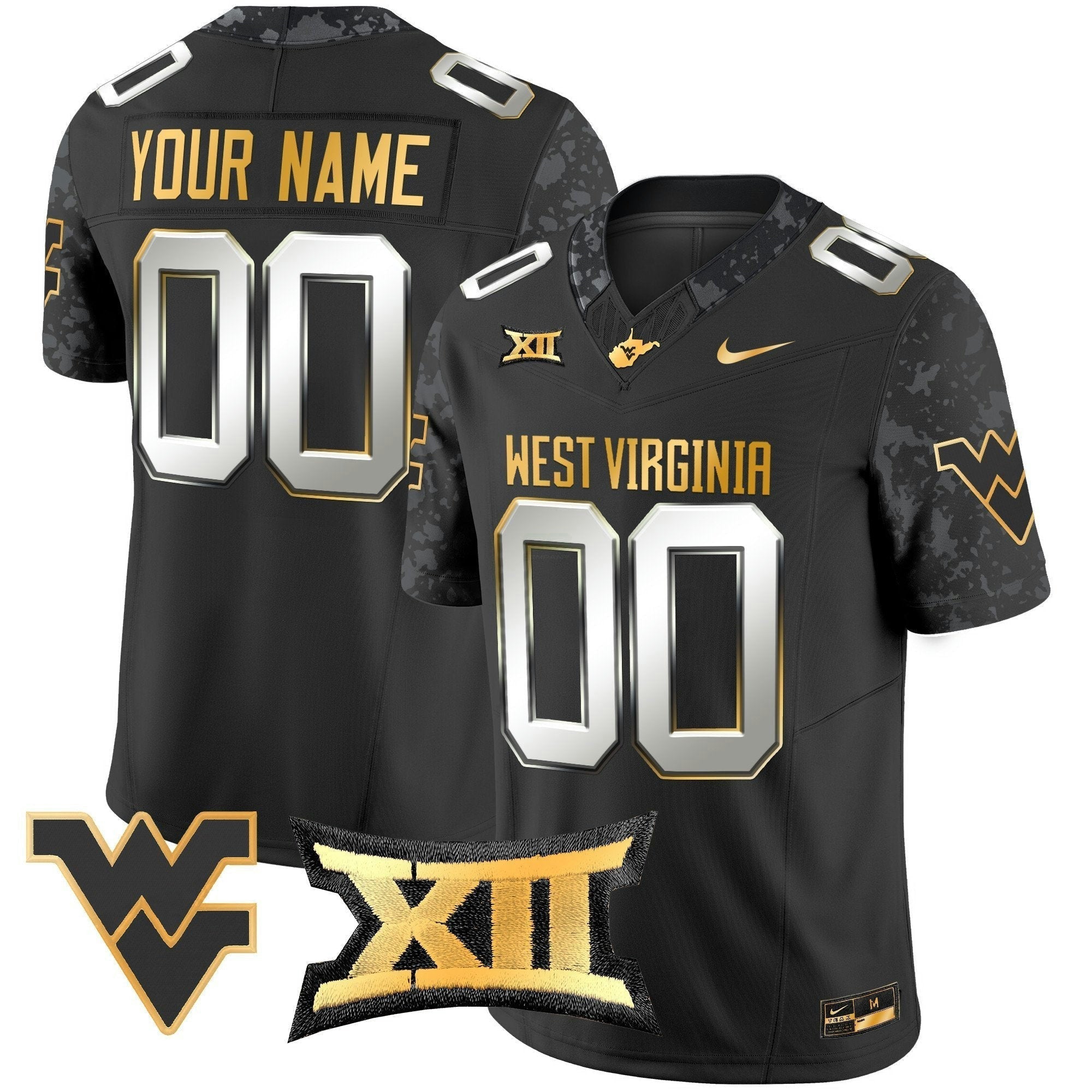 Camisa NCAA 2024 Dourada Vapor Limited Jersey