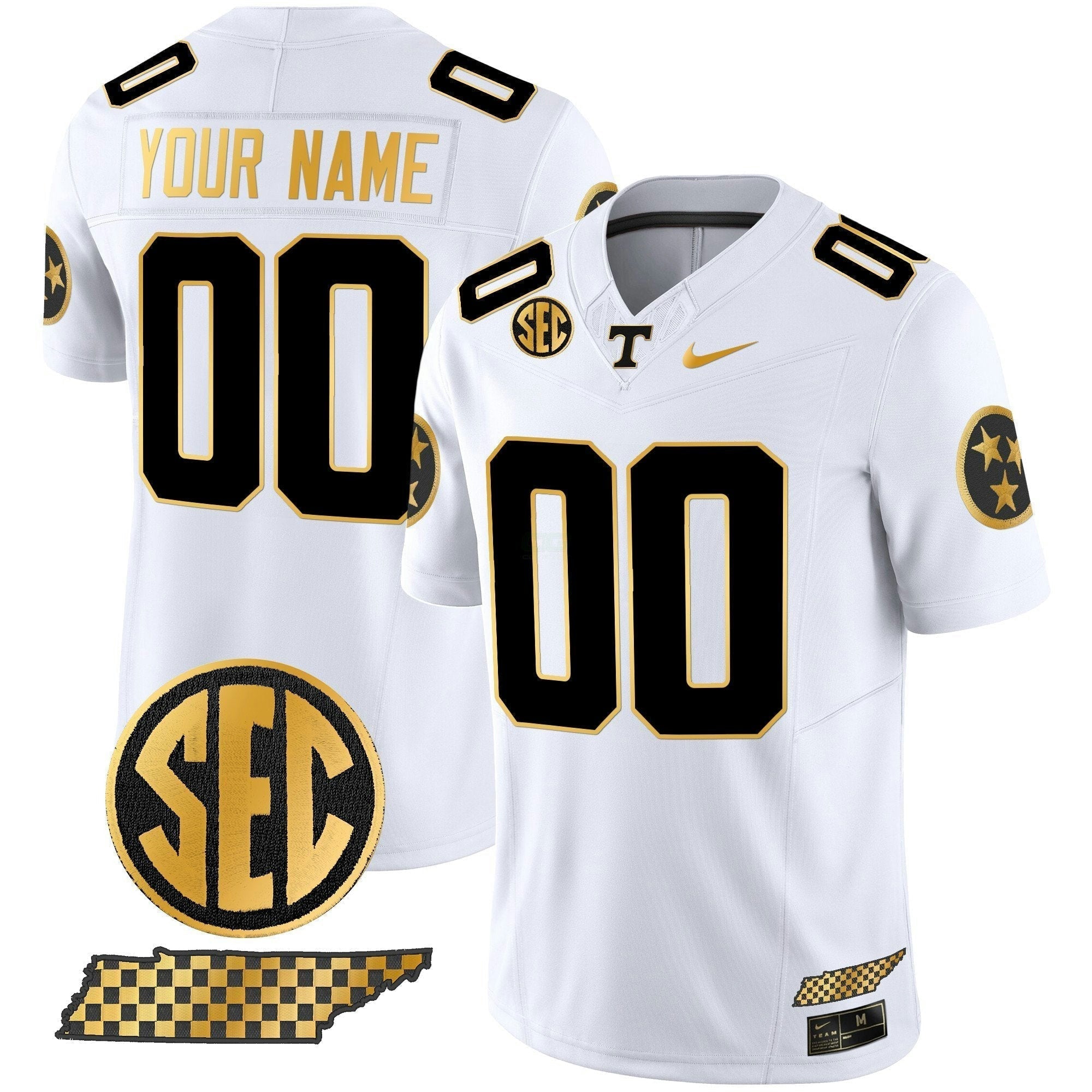 Camisa NCAA 2024 Dourada Vapor Limited Jersey V2