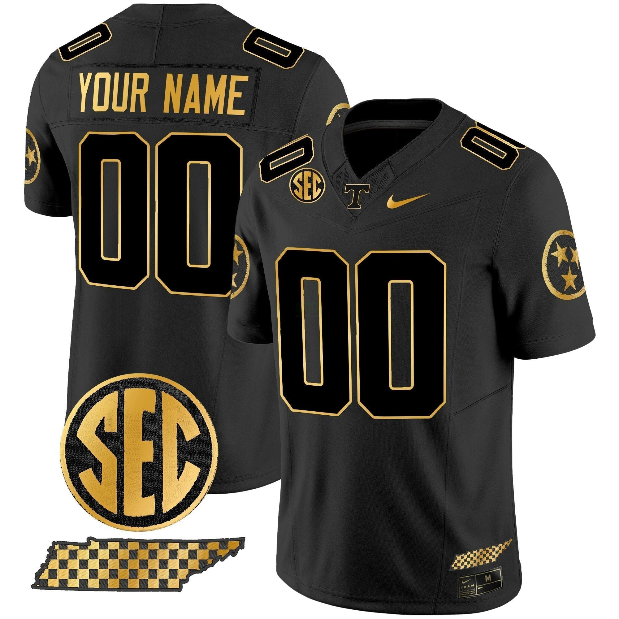 Camisa NCAA 2024 Dourada Vapor Limited Jersey V2