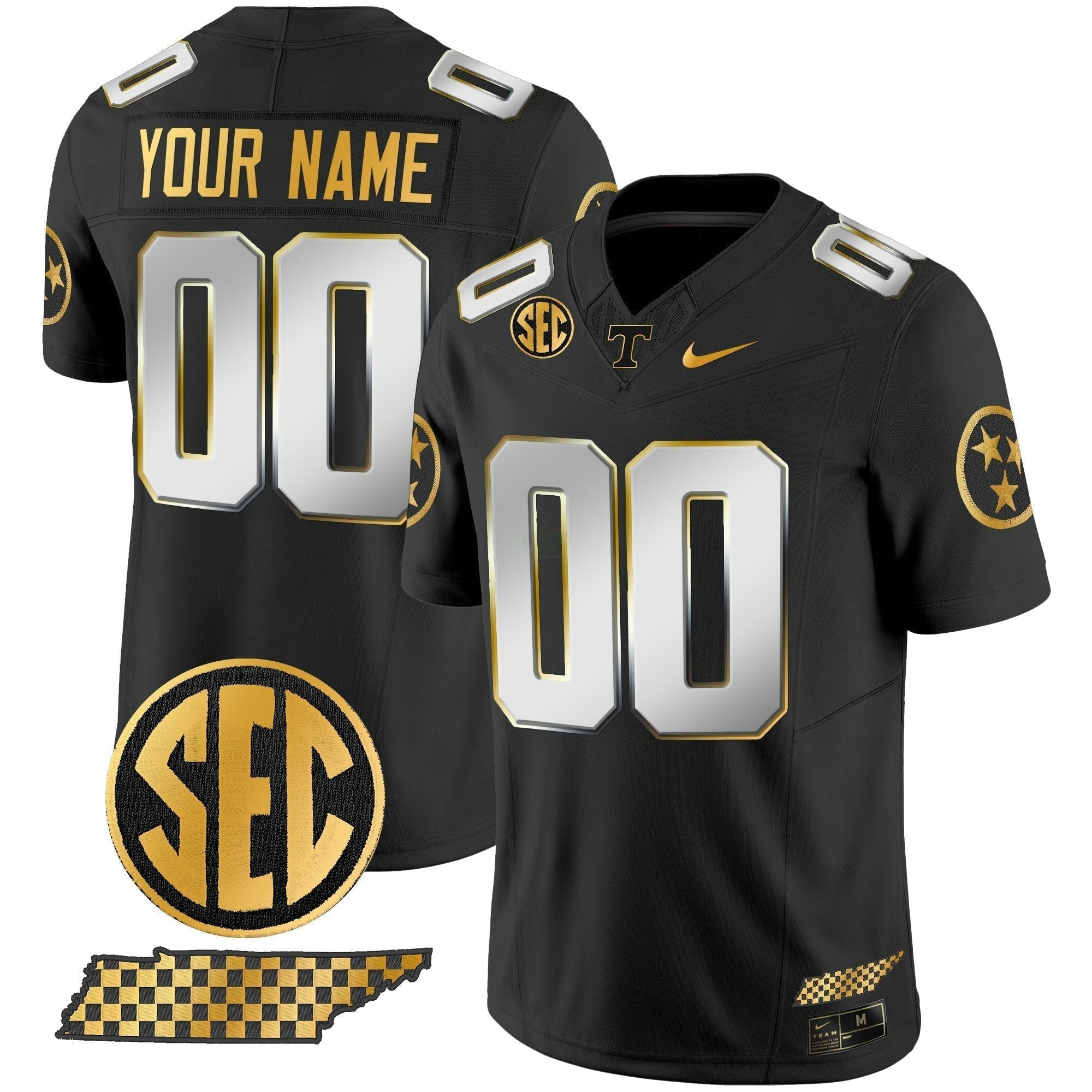 Camisa NCAA 2024 Dourada Vapor Limited Jersey V2