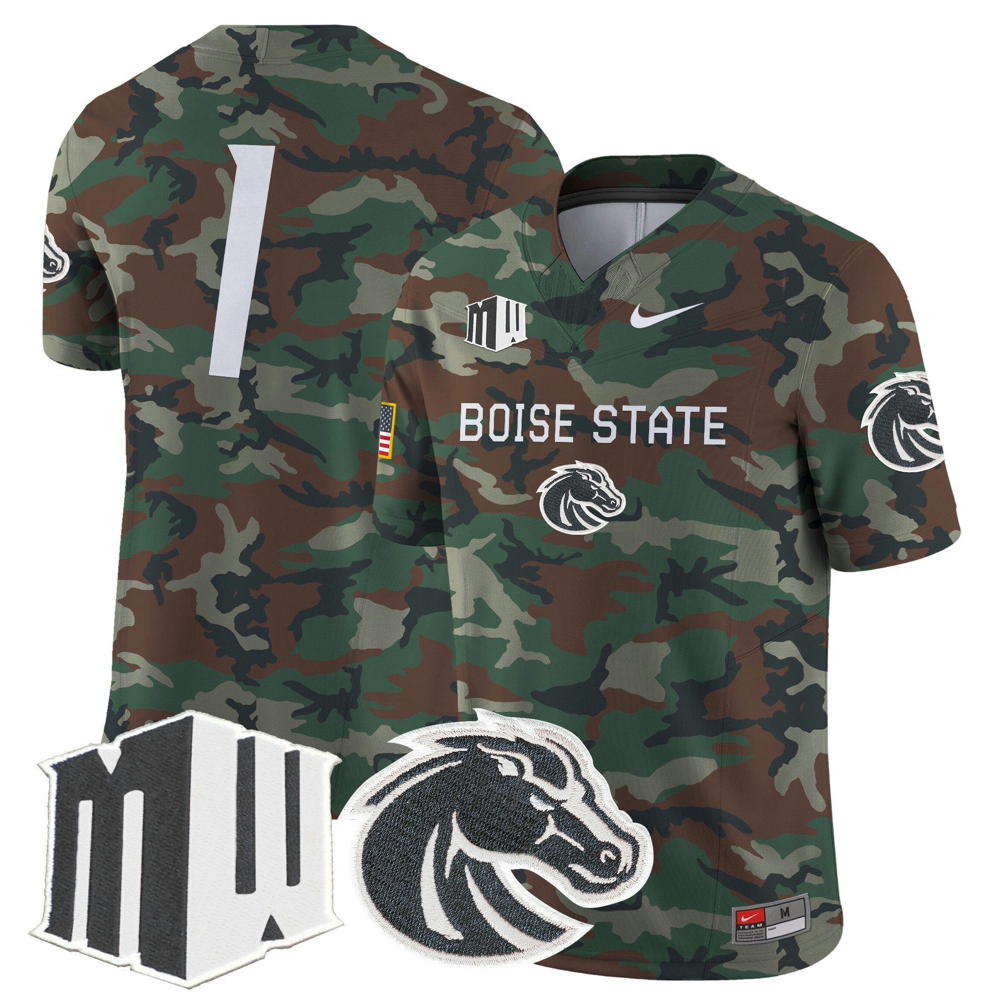 Camisa NCAA 2024 Military Vapor Limited Jersey