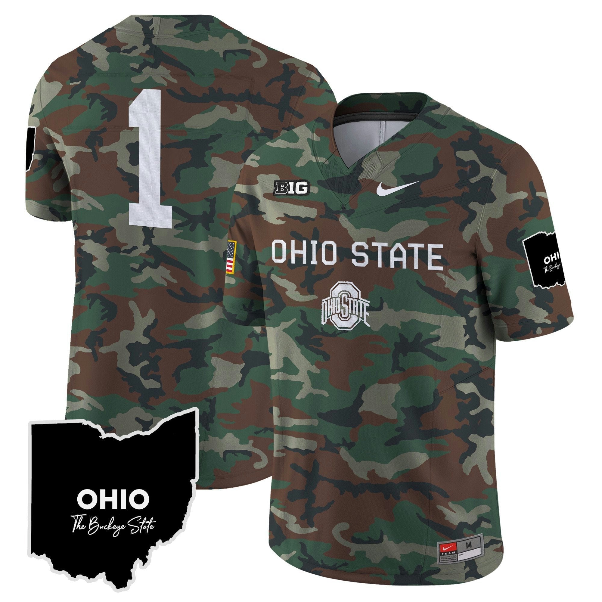 Camisa NCAA 2024 Military Vapor Limited Jersey