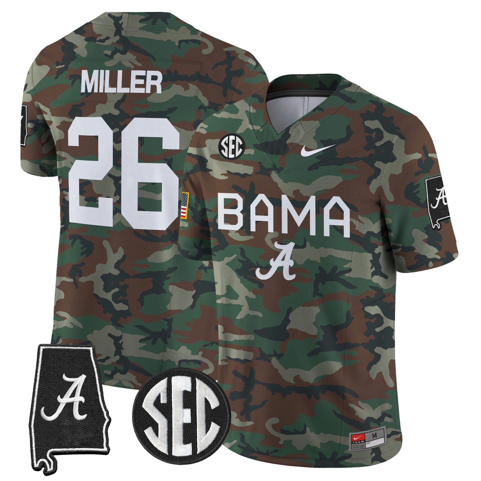 Camisa NCAA 2024 Military Vapor Limited Jersey