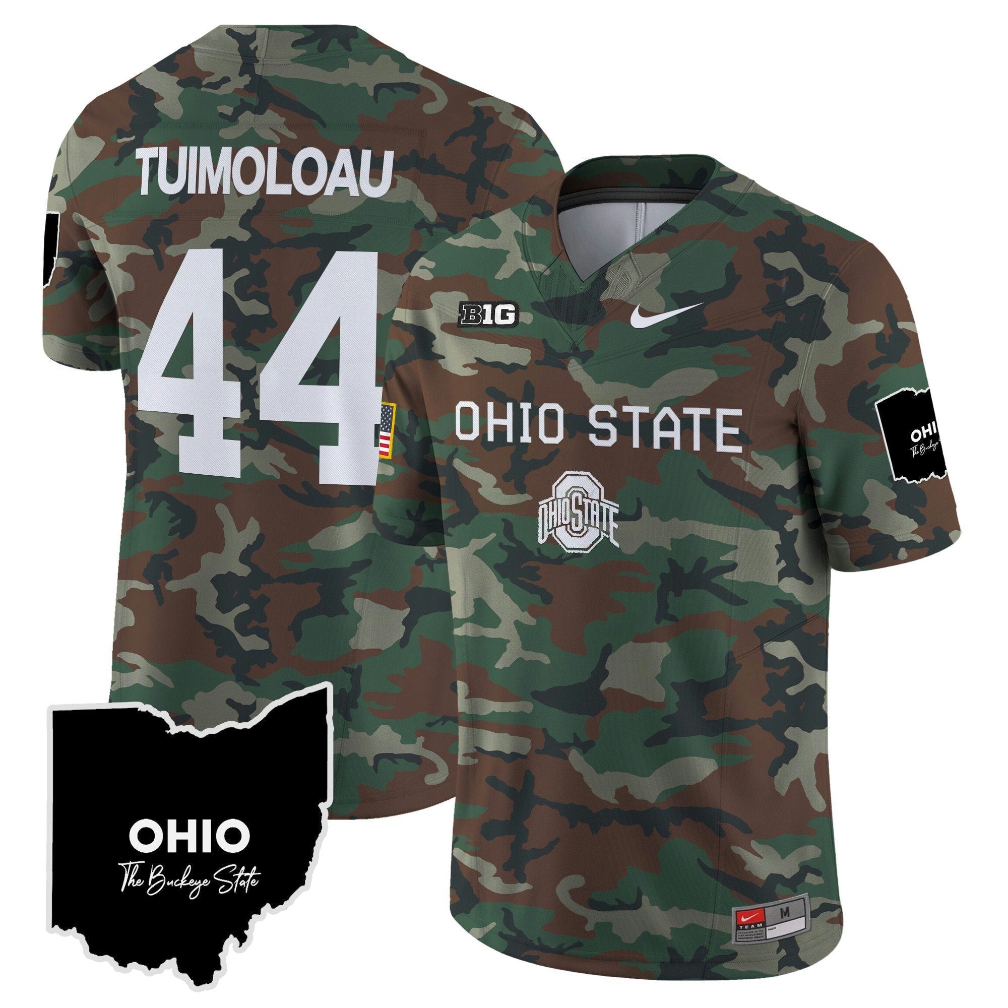 Camisa NCAA 2024 Military Vapor Limited Jersey