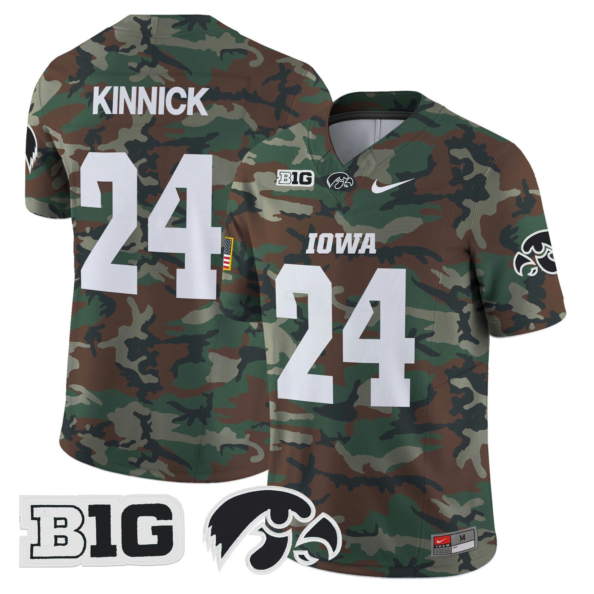 Camisa NCAA 2024 Military Vapor Limited Jersey