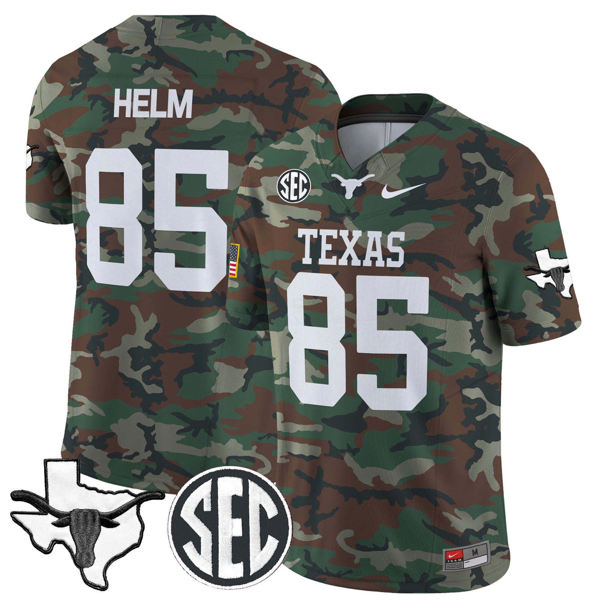 Camisa NCAA 2024 Military Vapor Limited Jersey V2