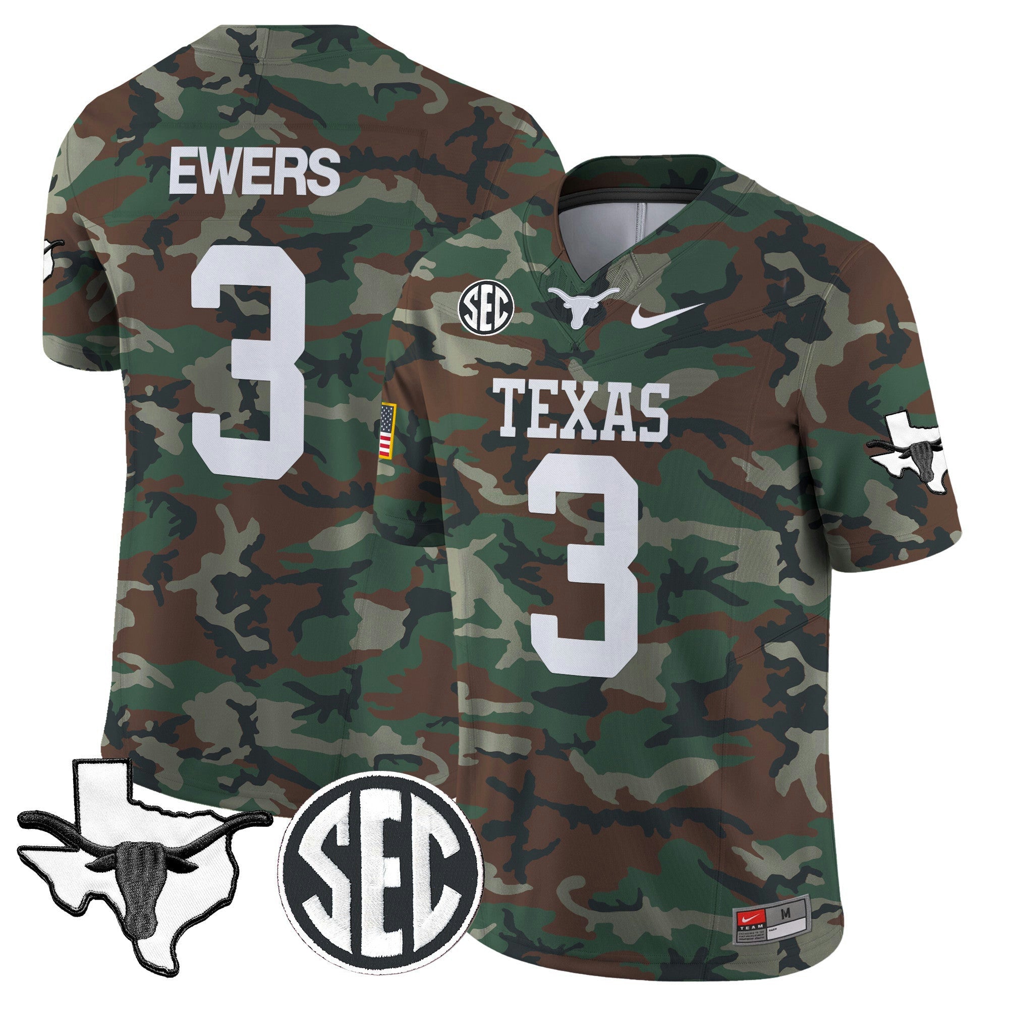 Camisa NCAA 2024 Military Vapor Limited Jersey V2