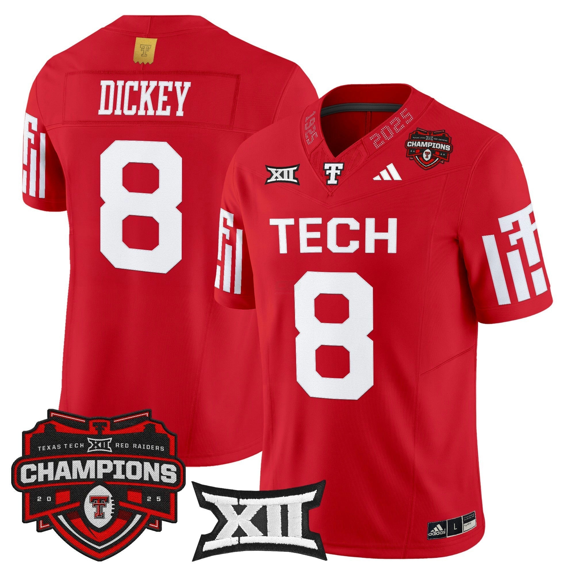 Camisa NCAA 2025 Big 12 Champions Vapor Limited Jersey
