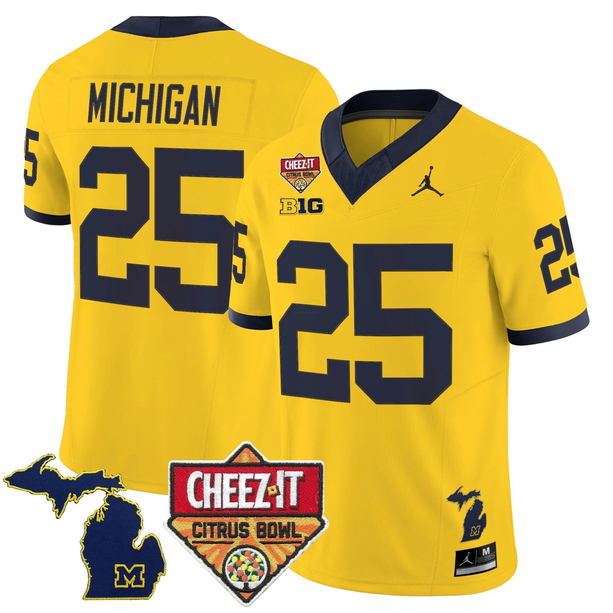 Camisa NCAA 2025 Cheez-It Citrus Bowl Vapor Limited Jersey