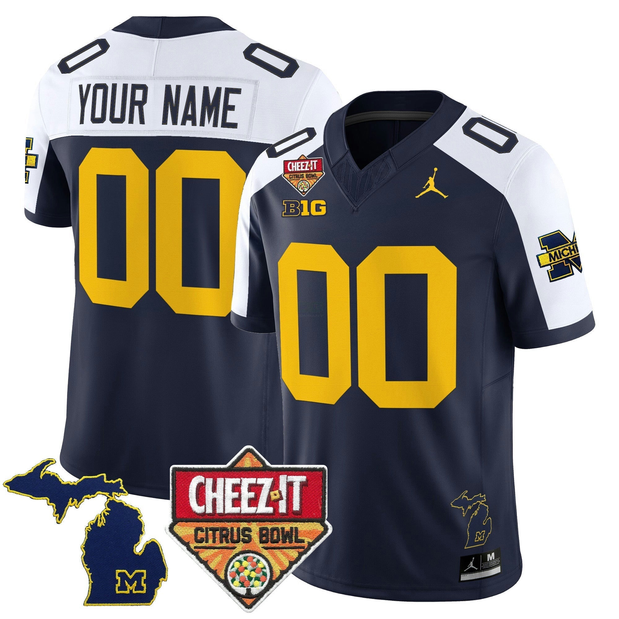 Camisa NCAA 2025 Cheez-It Citrus Bowl Vapor Limited Jersey