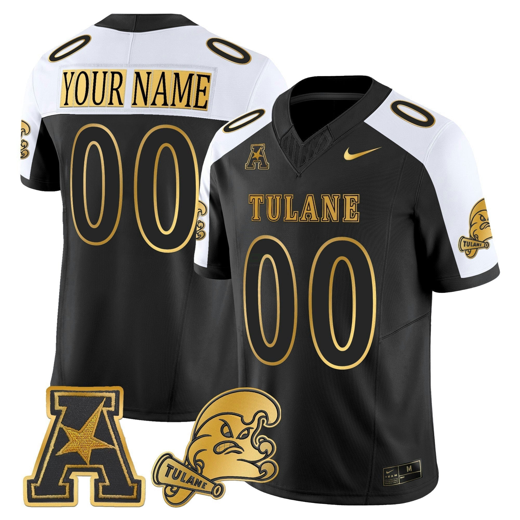 Camisa NCAA 2025 'City Edition' Dourada Vapor Limited Jersey