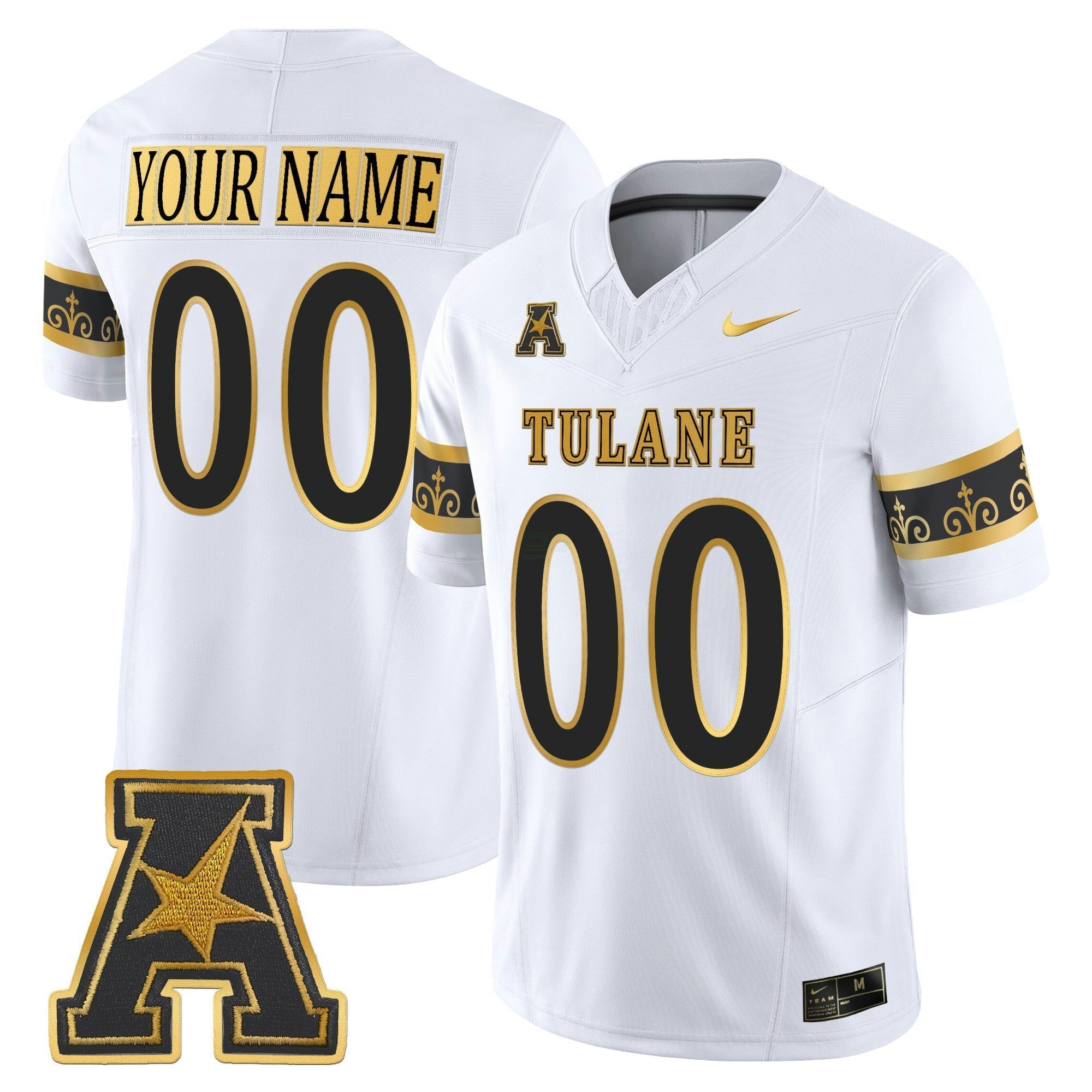 Camisa NCAA 2025 'City Edition' Dourada Vapor Limited Jersey