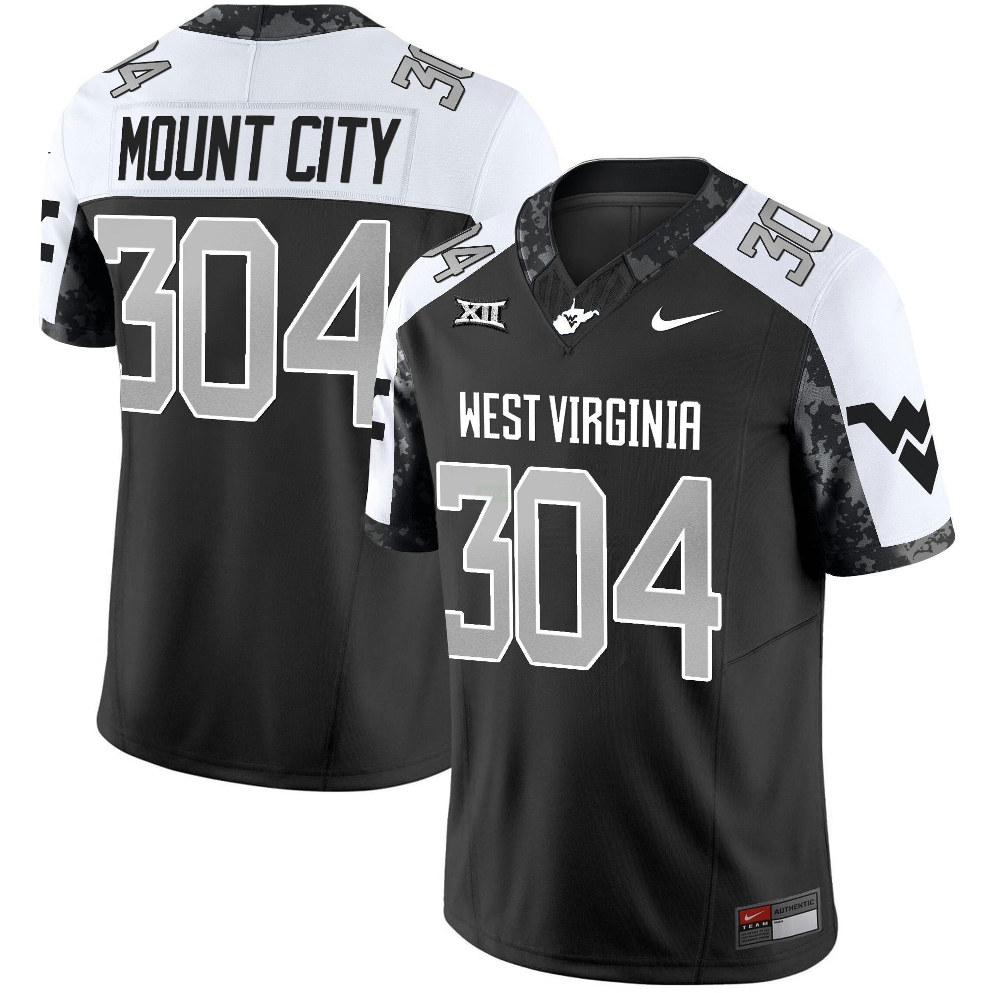 Camisa NCAA 2025 Coal Rush Vapor Limited Jersey