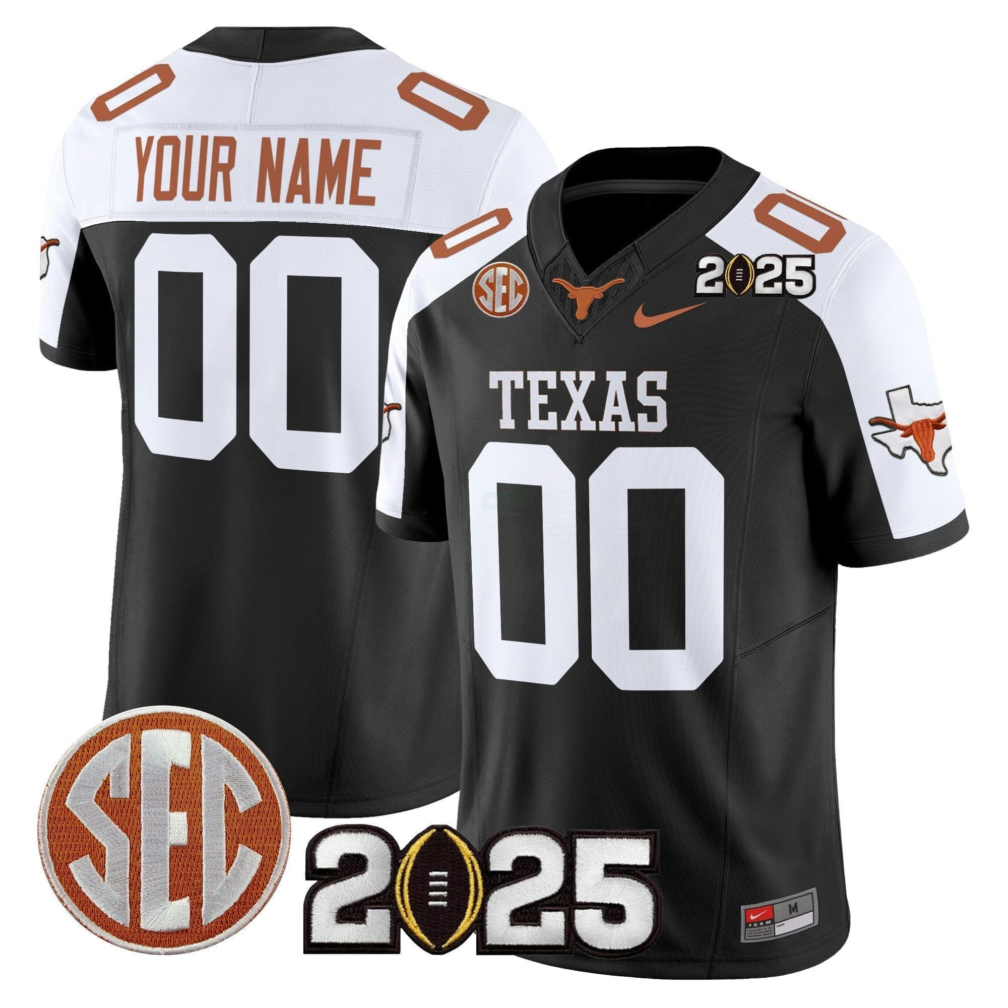 Camisa NCAA 2025 College Football Playoff Final Patch Vapor Limited Jersey