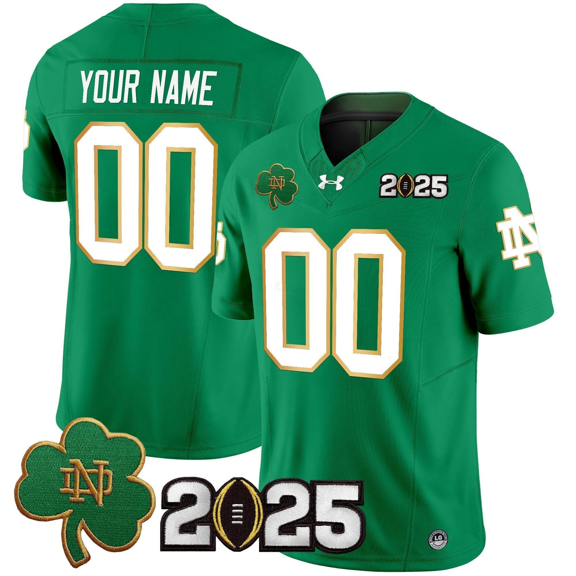 Camisa NCAA 2025 College Football Playoff Final Patch Vapor Limited Jersey